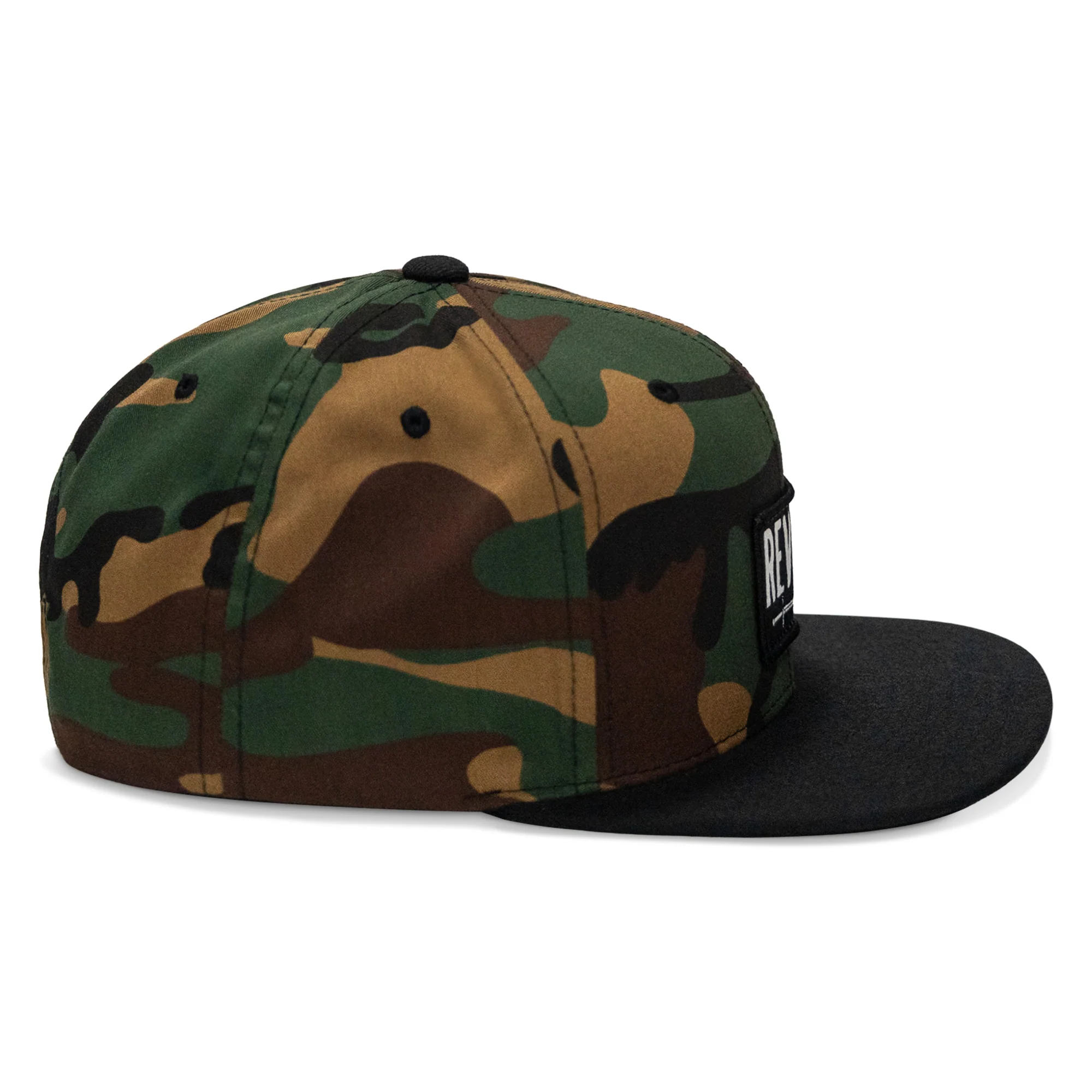 REVSOC Classic Patch Flatbill Hat - Image 49