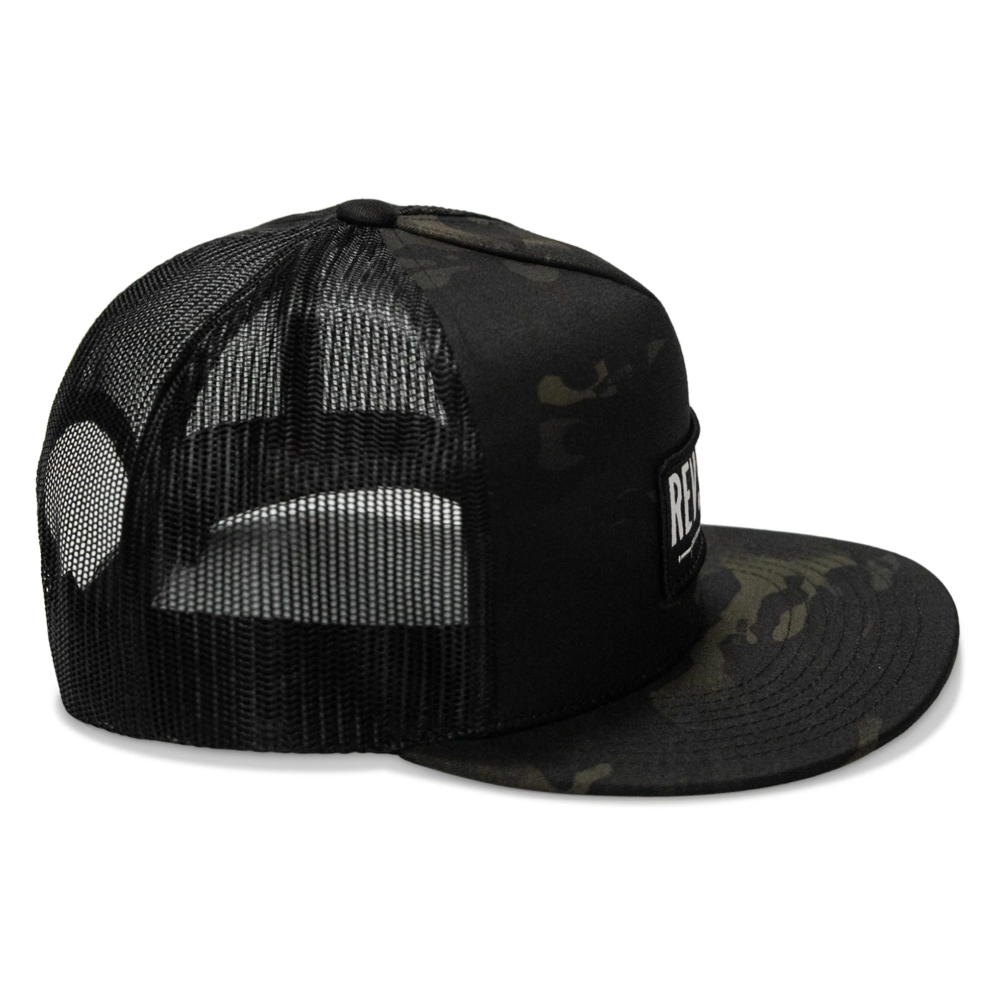 REVSOC Classic Patch Flatbill Hat - Image 54