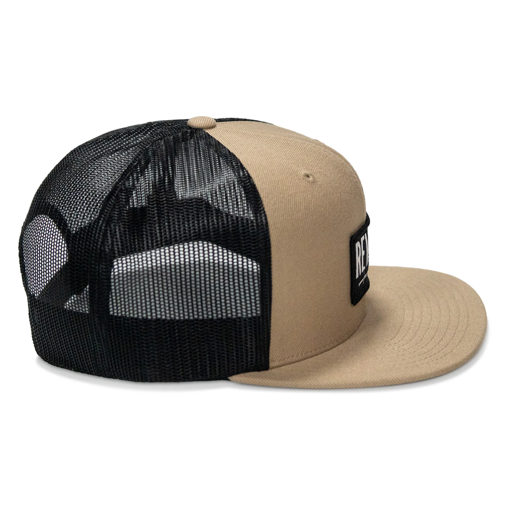 REVSOC Classic Patch Flatbill Hat - Image 59