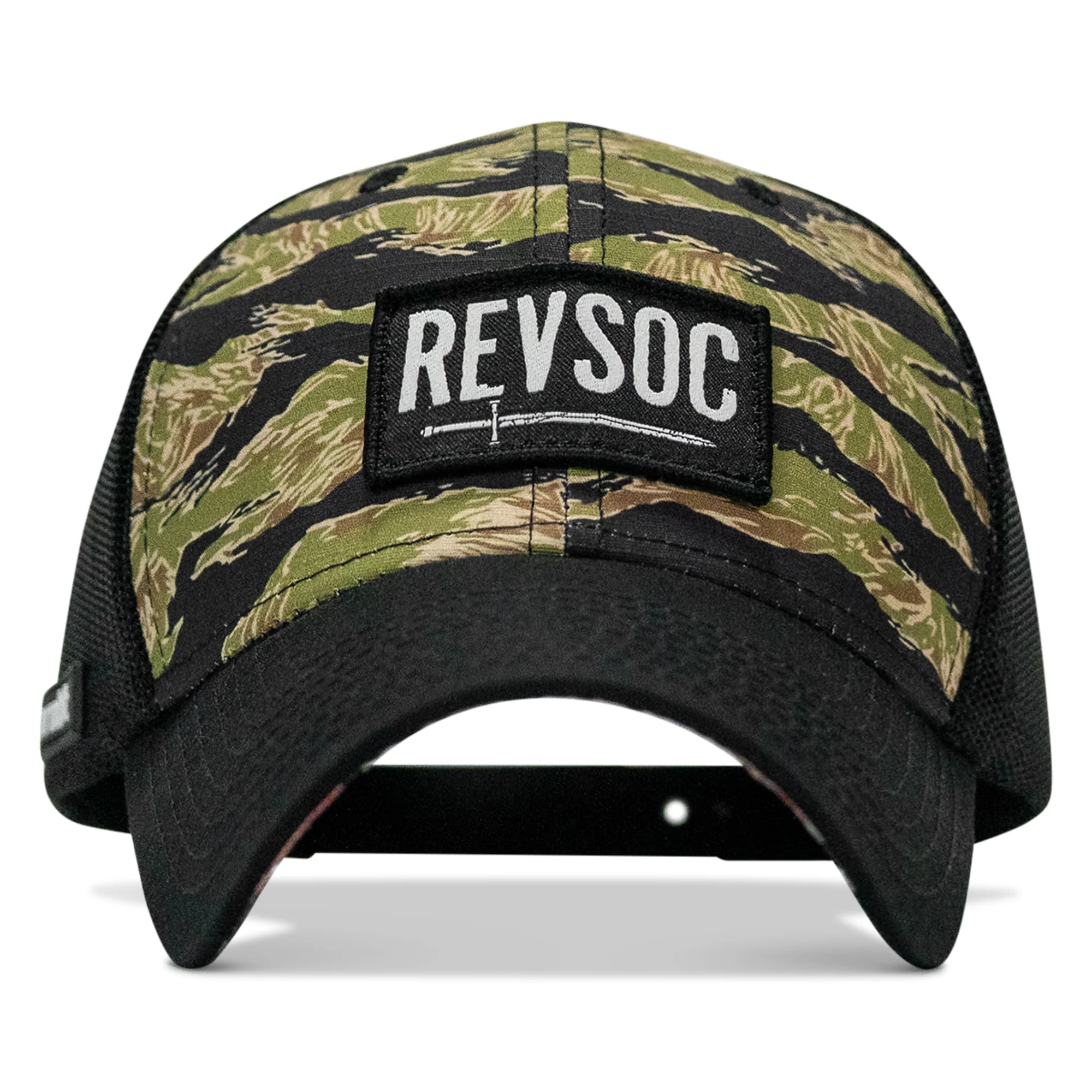 REVSOC Classic Patch Original Ripstop Snapback Hat - Image 2