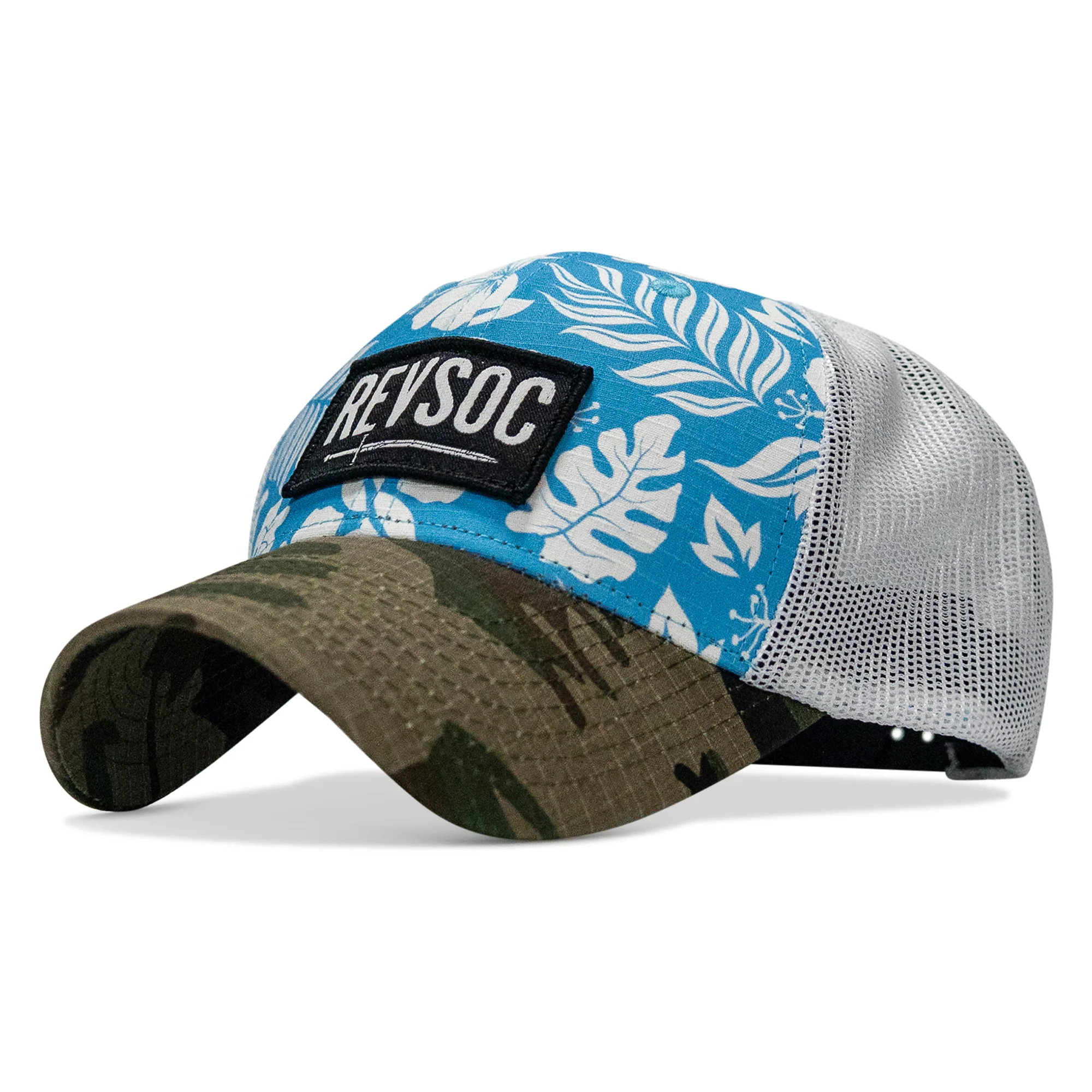 REVSOC Classic Patch Original Ripstop Snapback Hat - Image 30