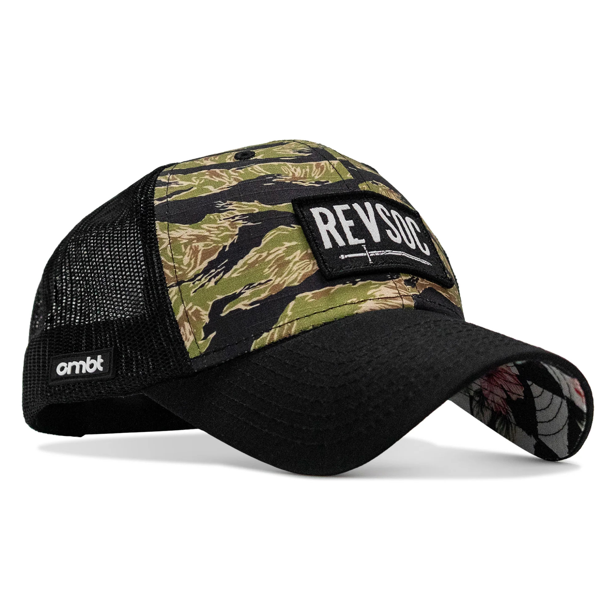 REVSOC Classic Patch Original Ripstop Snapback Hat - Image 4