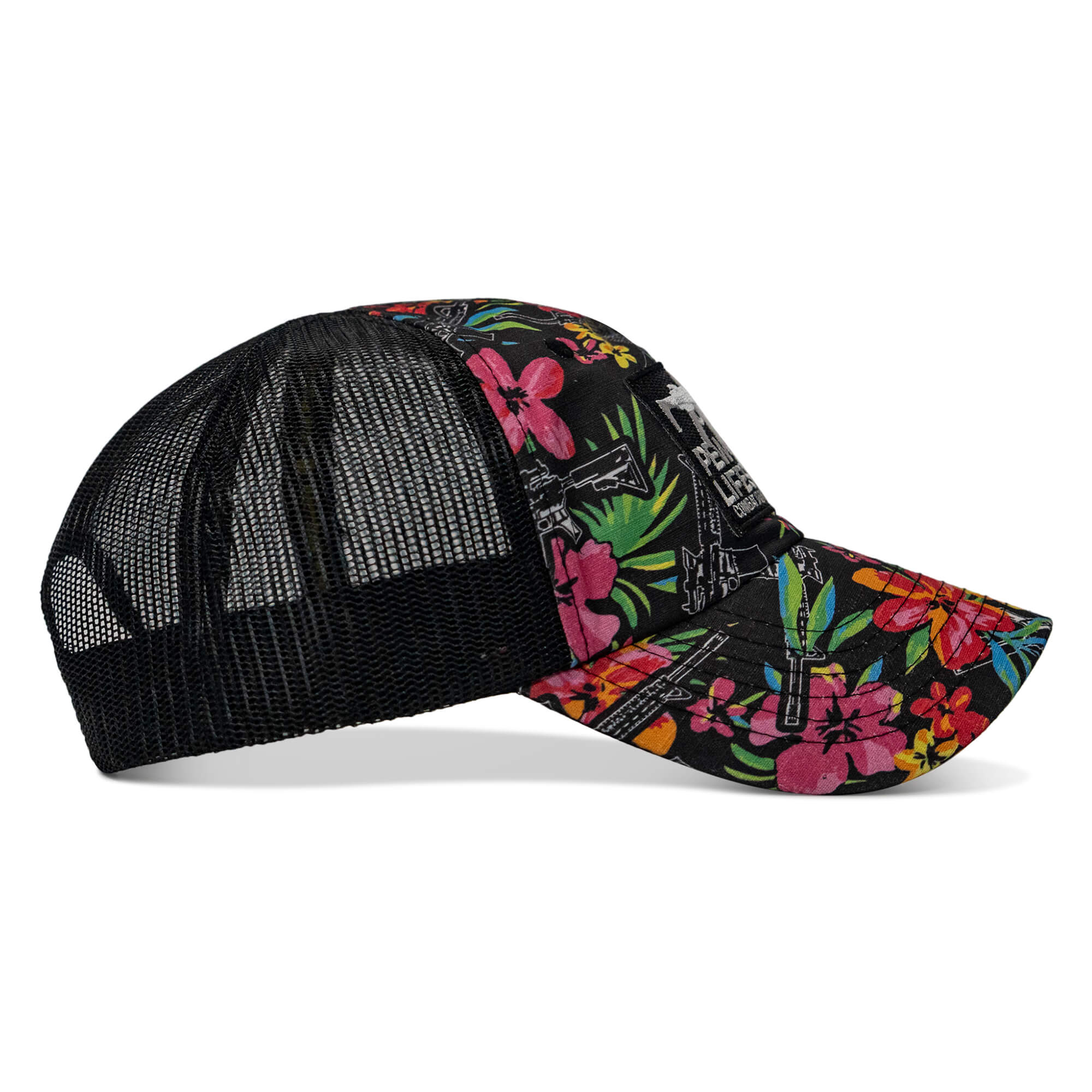 Ripstop Pew Pew Lifesyle Patch Tactical Ripstop Mesh Snapback Hat - Image 16
