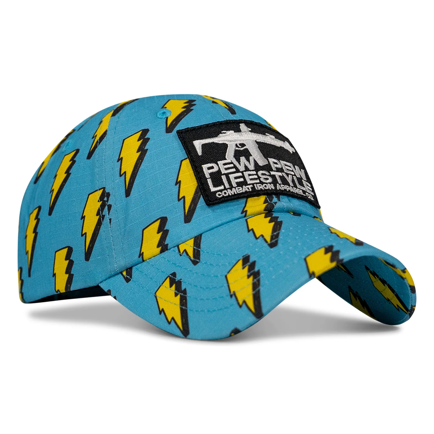 Ripstop Pew Pew Lifesyle Patch Tactical Ripstop Mesh Snapback Hat - Image 28