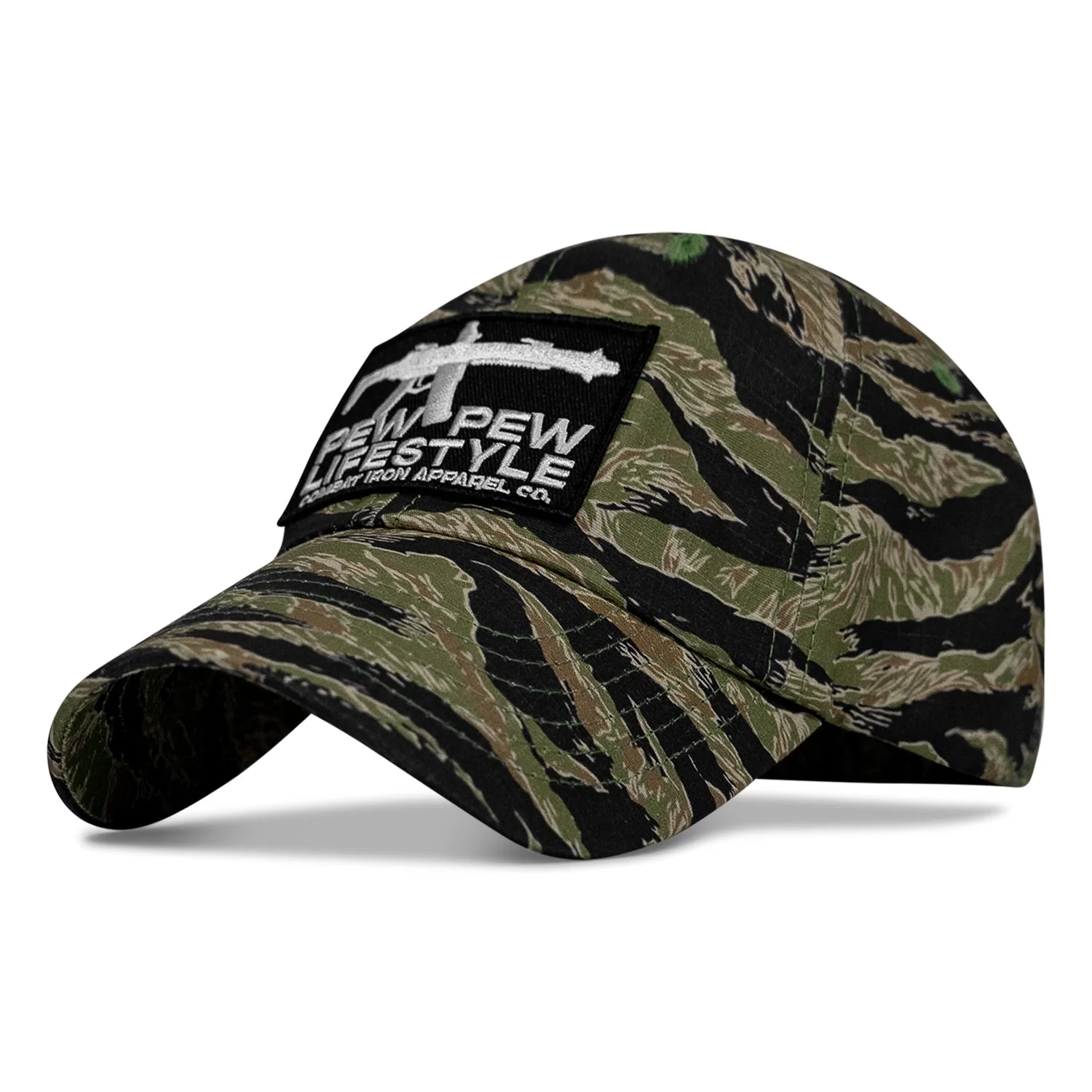 Ripstop Pew Pew Lifesyle Patch Tactical Ripstop Mesh Snapback Hat - Image 34