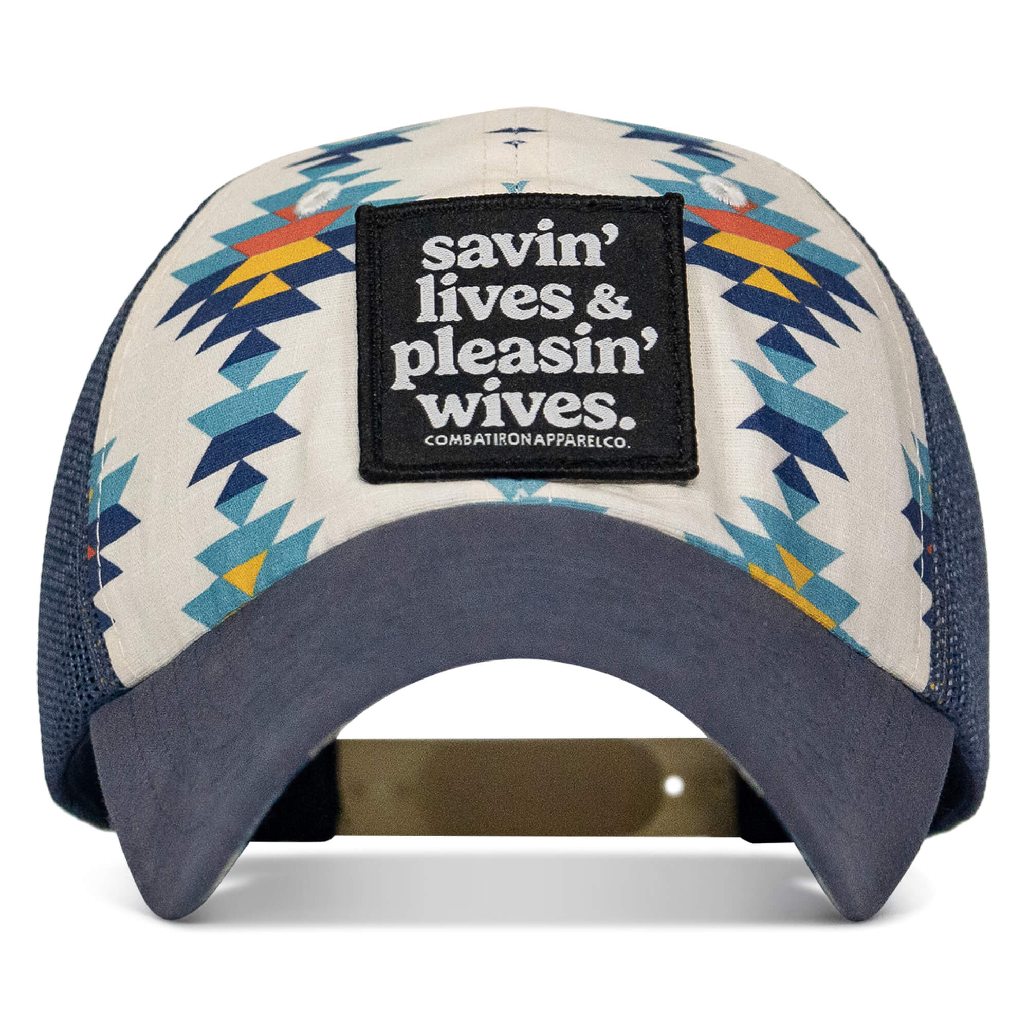Ripstop Savin' Lives & Pleasin' Wives Patch Tactical Ripstop Mesh Snapback Hat