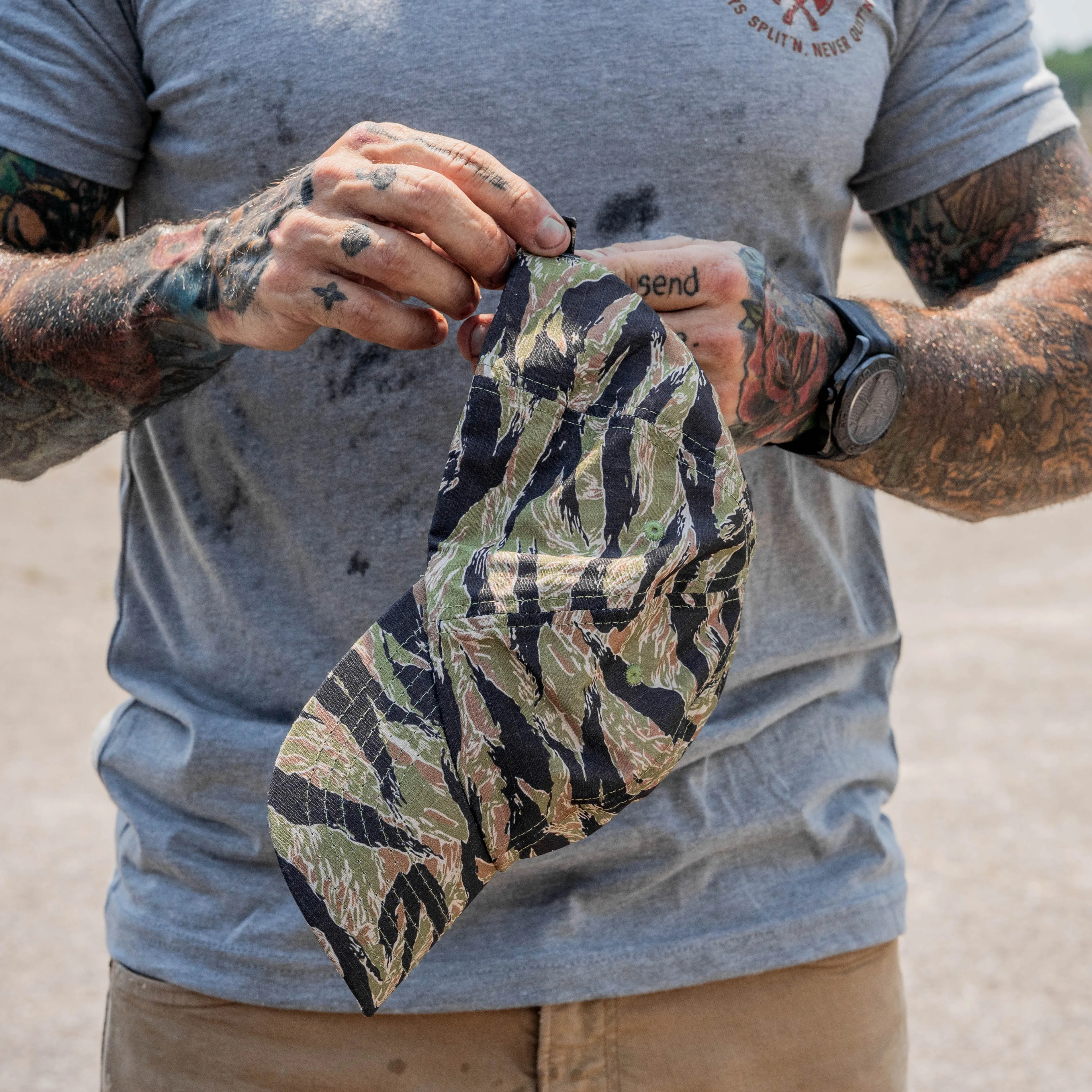 Ripstop Tactical Snapback Hat - Image 157