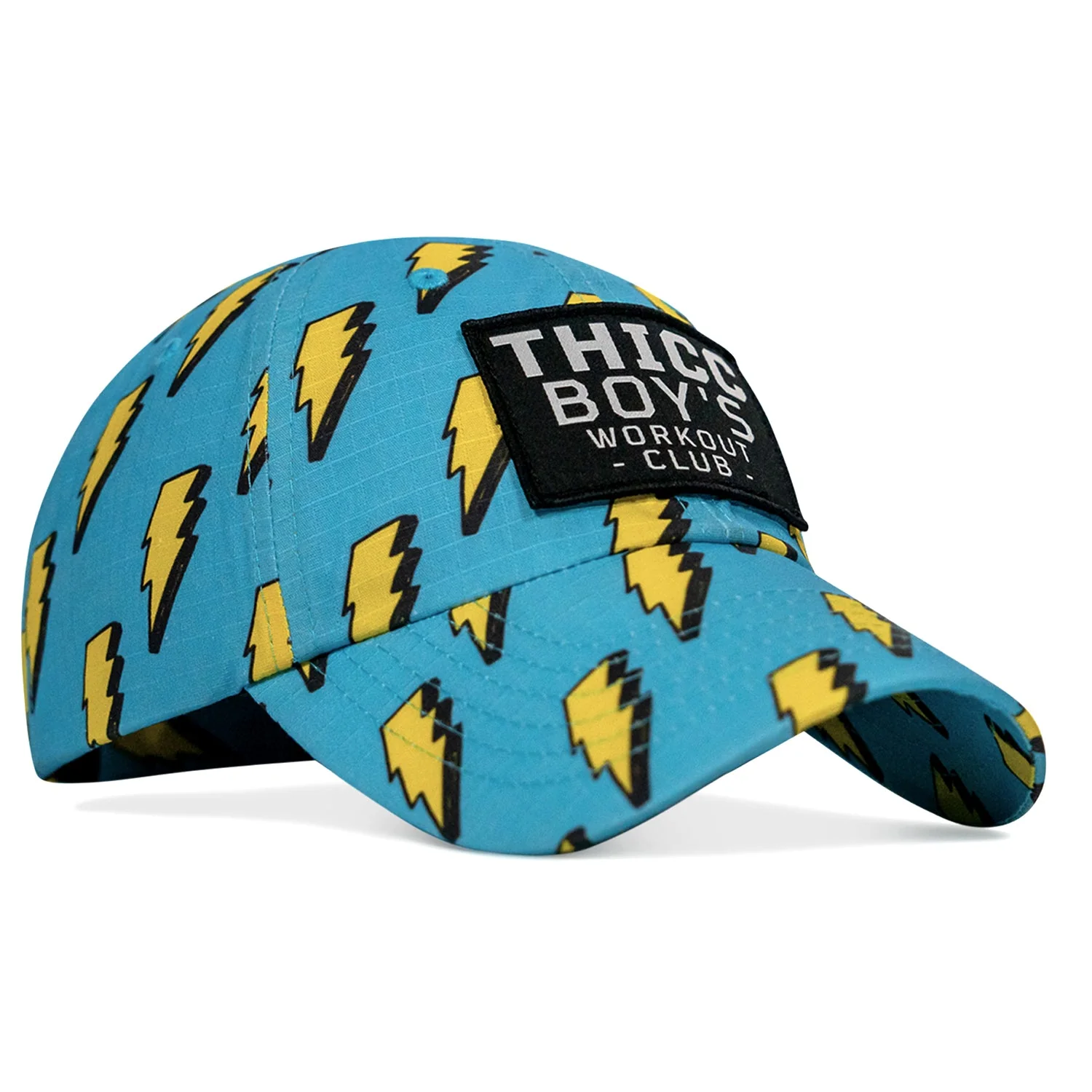 Ripstop Thicc Boys Workout Club Patch Tactical Ripstop Mesh Snapback Hat - Image 27