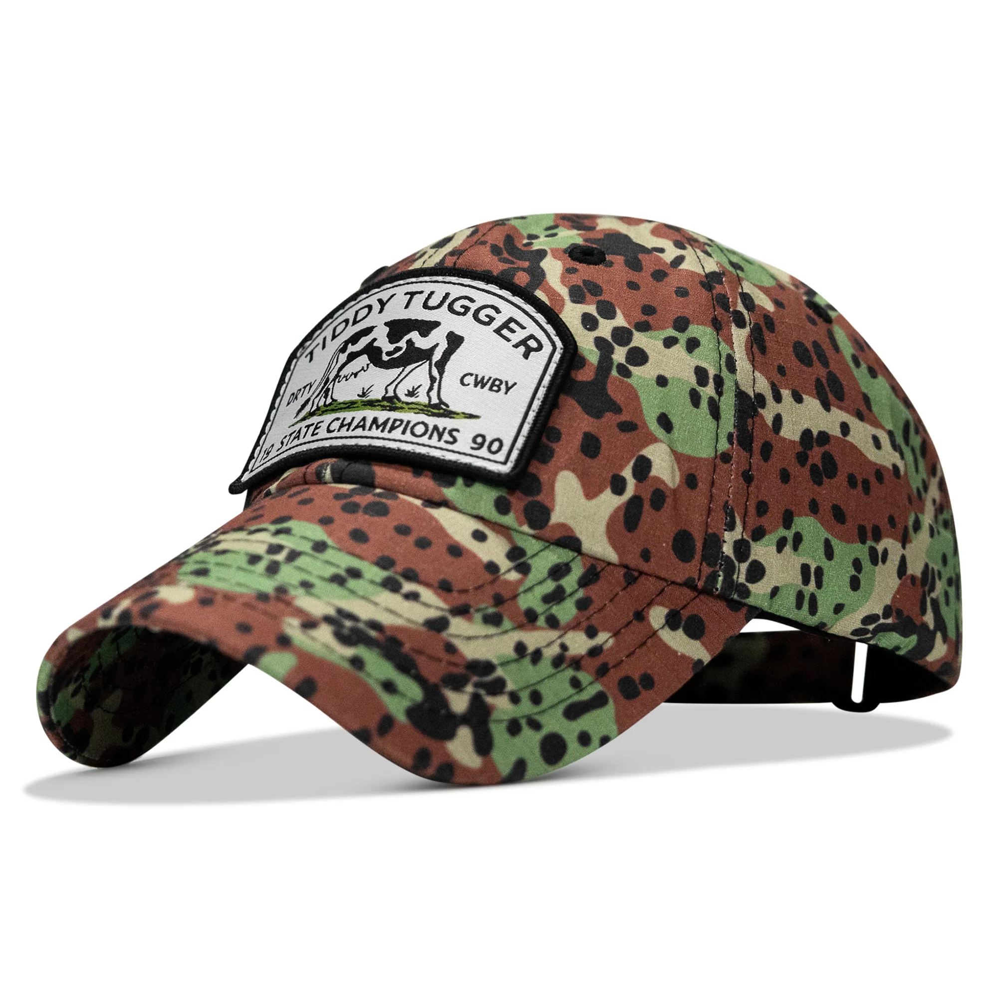 Ripstop Tiddy Tugger State Champions Patch Low Profile Hat - Image 2