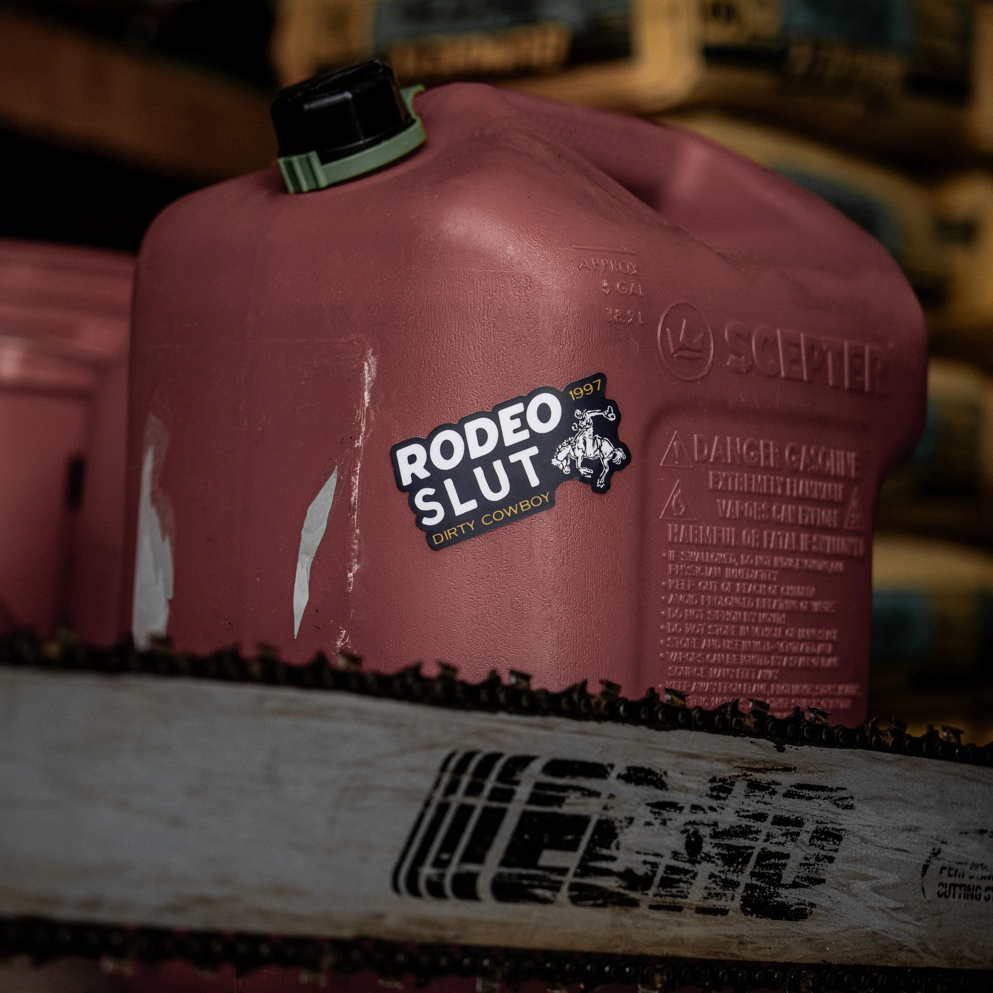 Rodeo Slut Dirty Cowboy Decal - Image 4