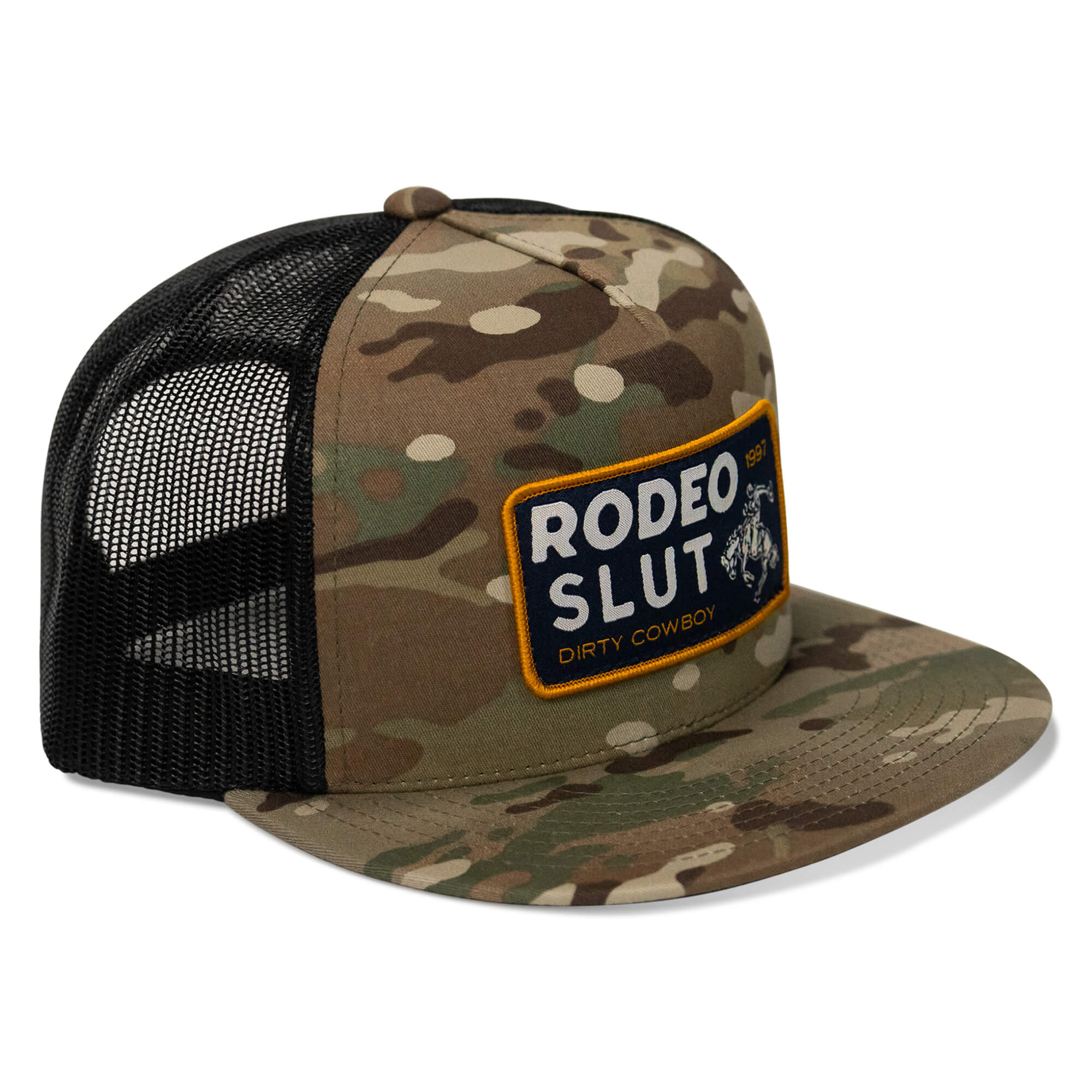 Rodeo Slut Patch Flatbill Hat - Image 23