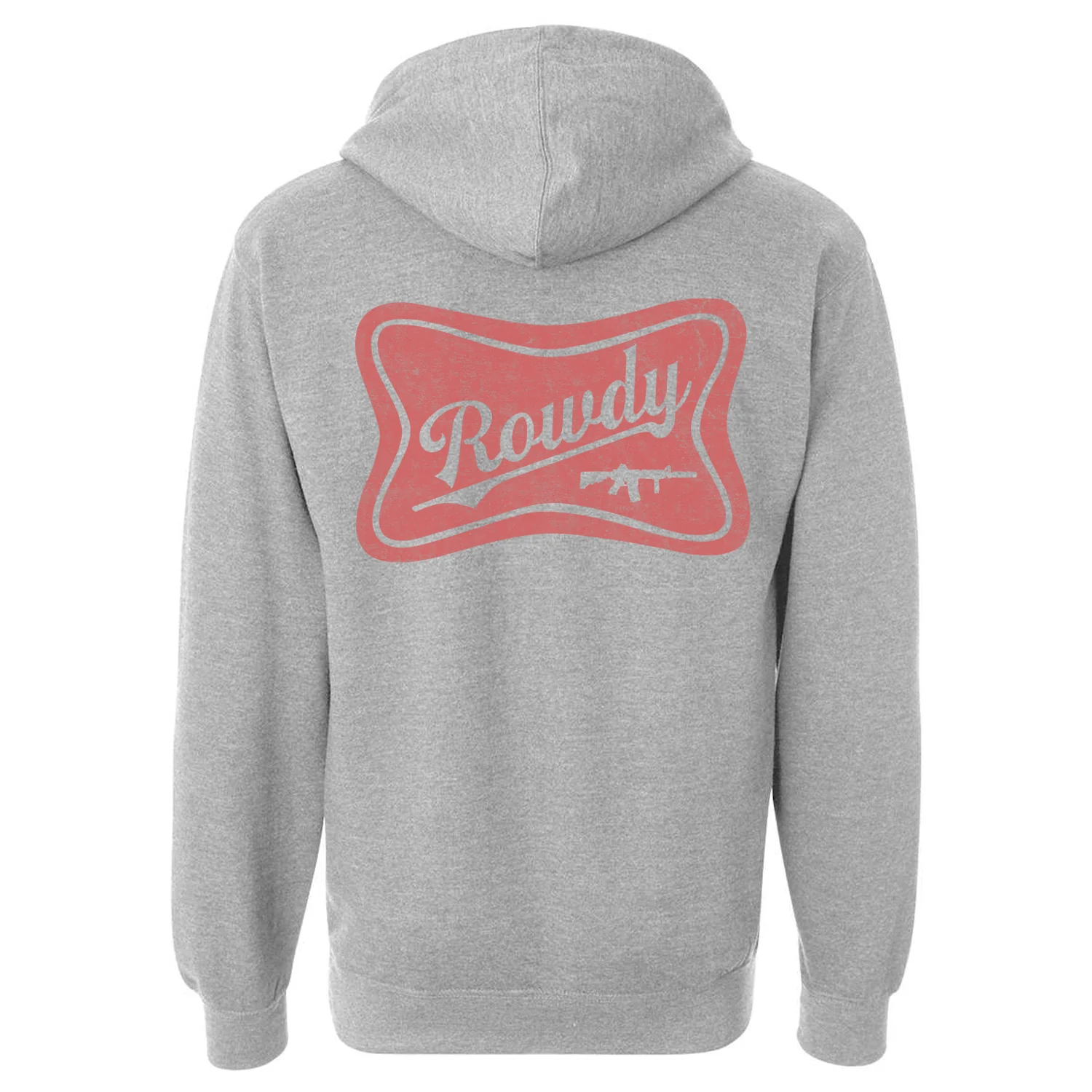 Rowdy Beer Logo Fleece Lined Hoodies - Image 3