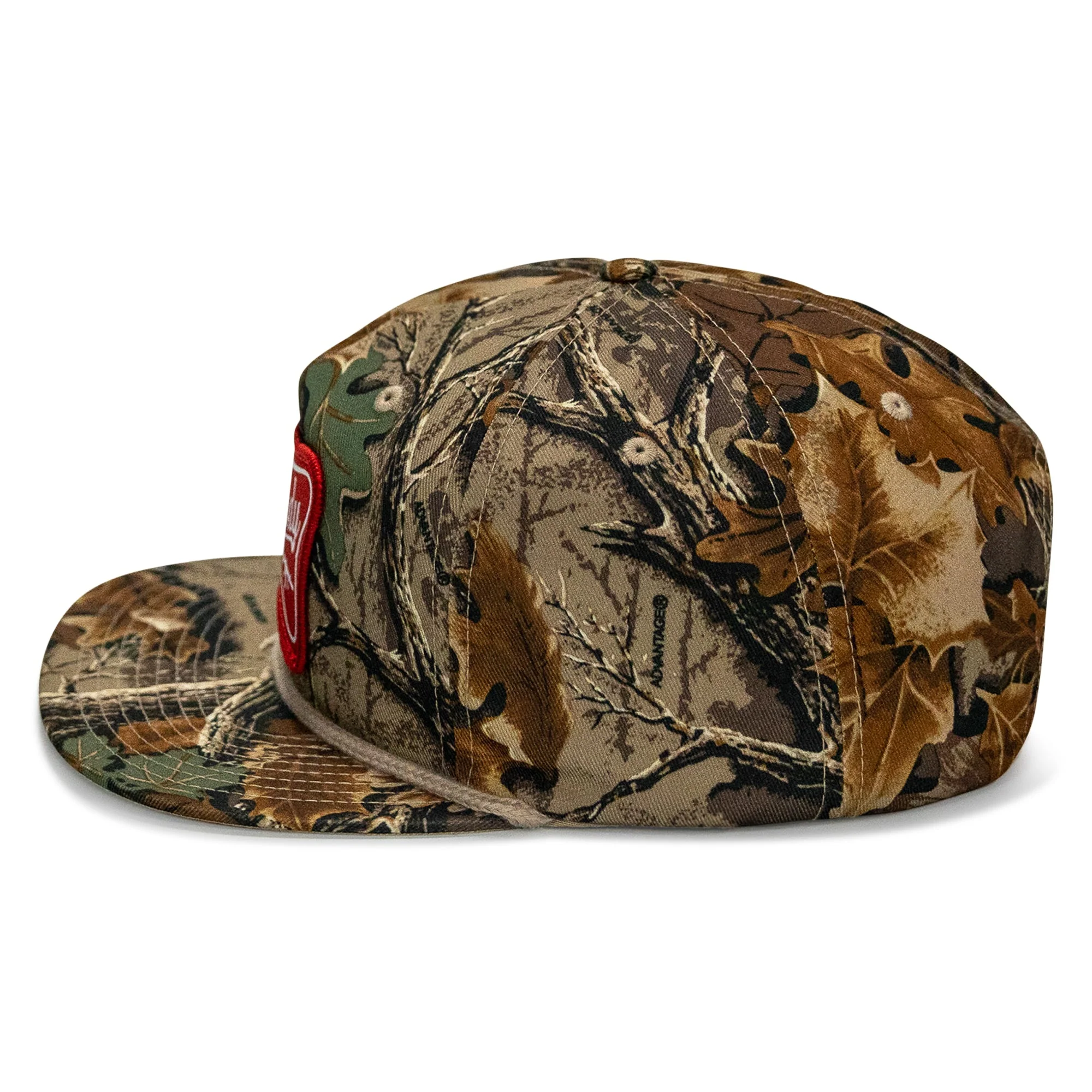 Rowdy Beer Logo Patch Flatbill Snapback - Image 4