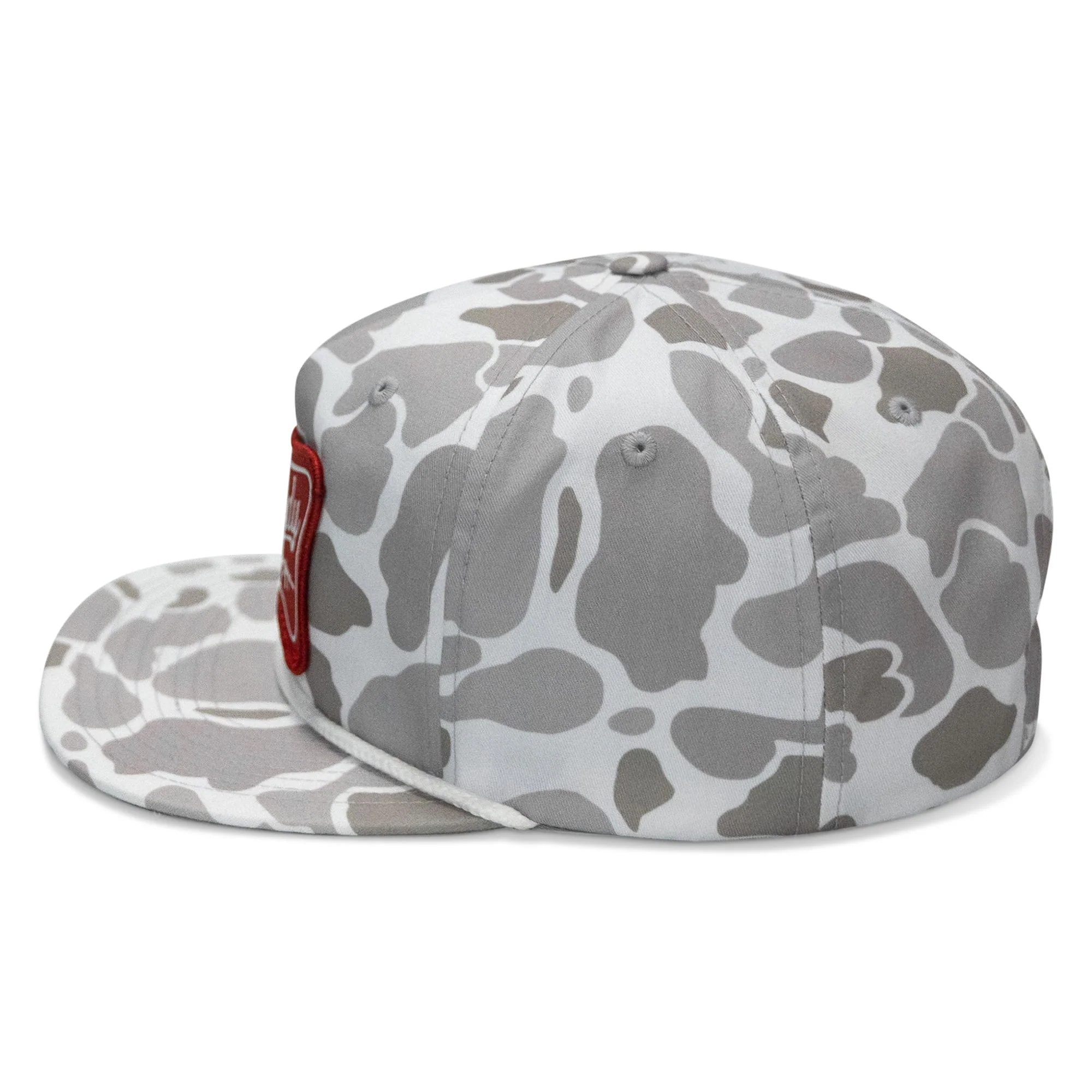 Rowdy Beer Logo Patch Flatbill Snapback - Image 9