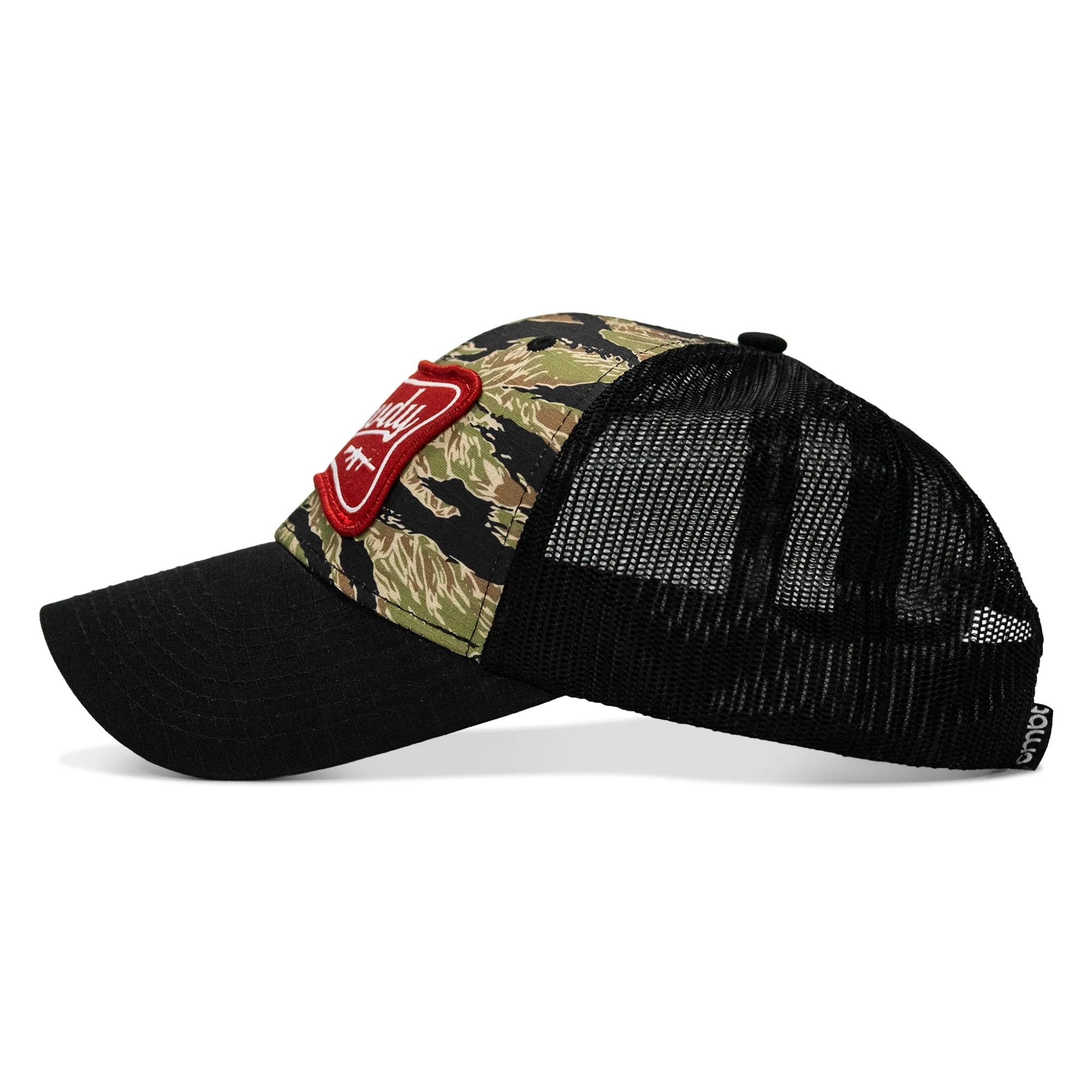 Rowdy Beer Logo Patch Original Ripstop Classic Snapback Hat - Image 11