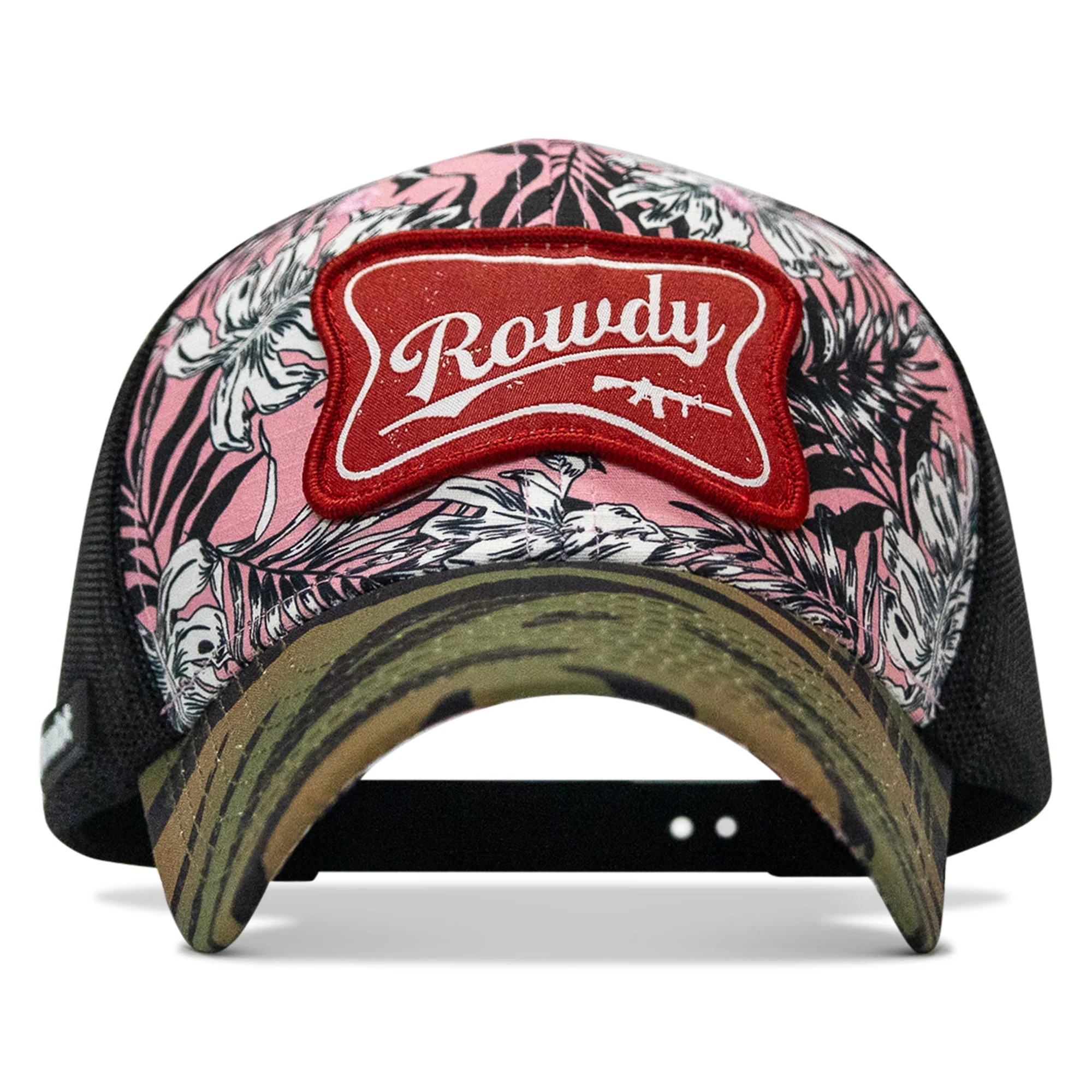 Rowdy Beer Logo Patch Original Ripstop Classic Snapback Hat - Image 15