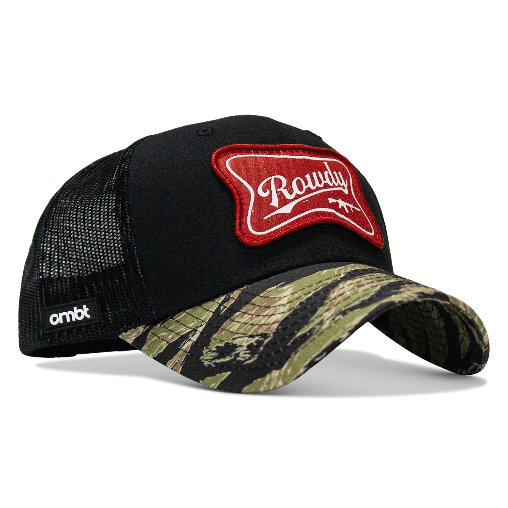 Rowdy Beer Logo Patch Original Ripstop Classic Snapback Hat - Image 25