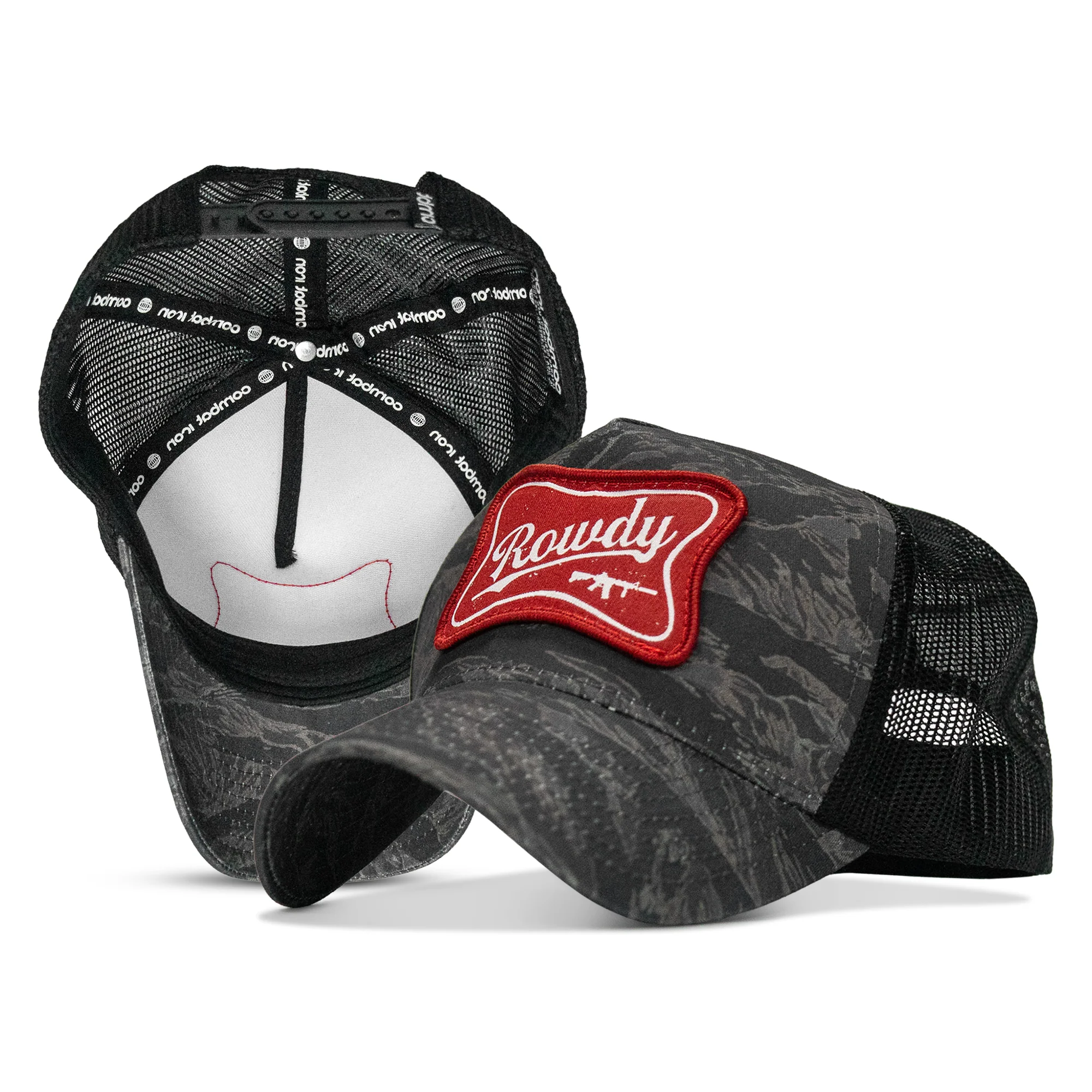 Rowdy Patch Five Panel Breacher Snapback Hat - Image 4