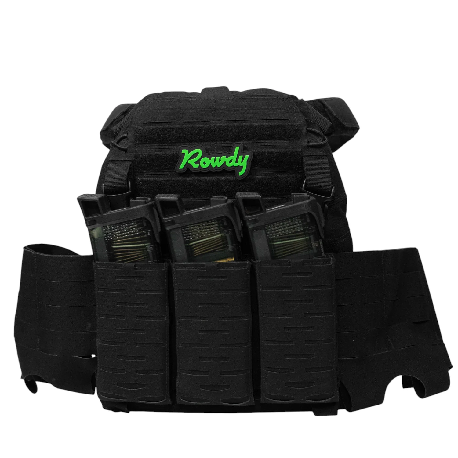 Rowdy Script PVC Velcro Patch - Image 5