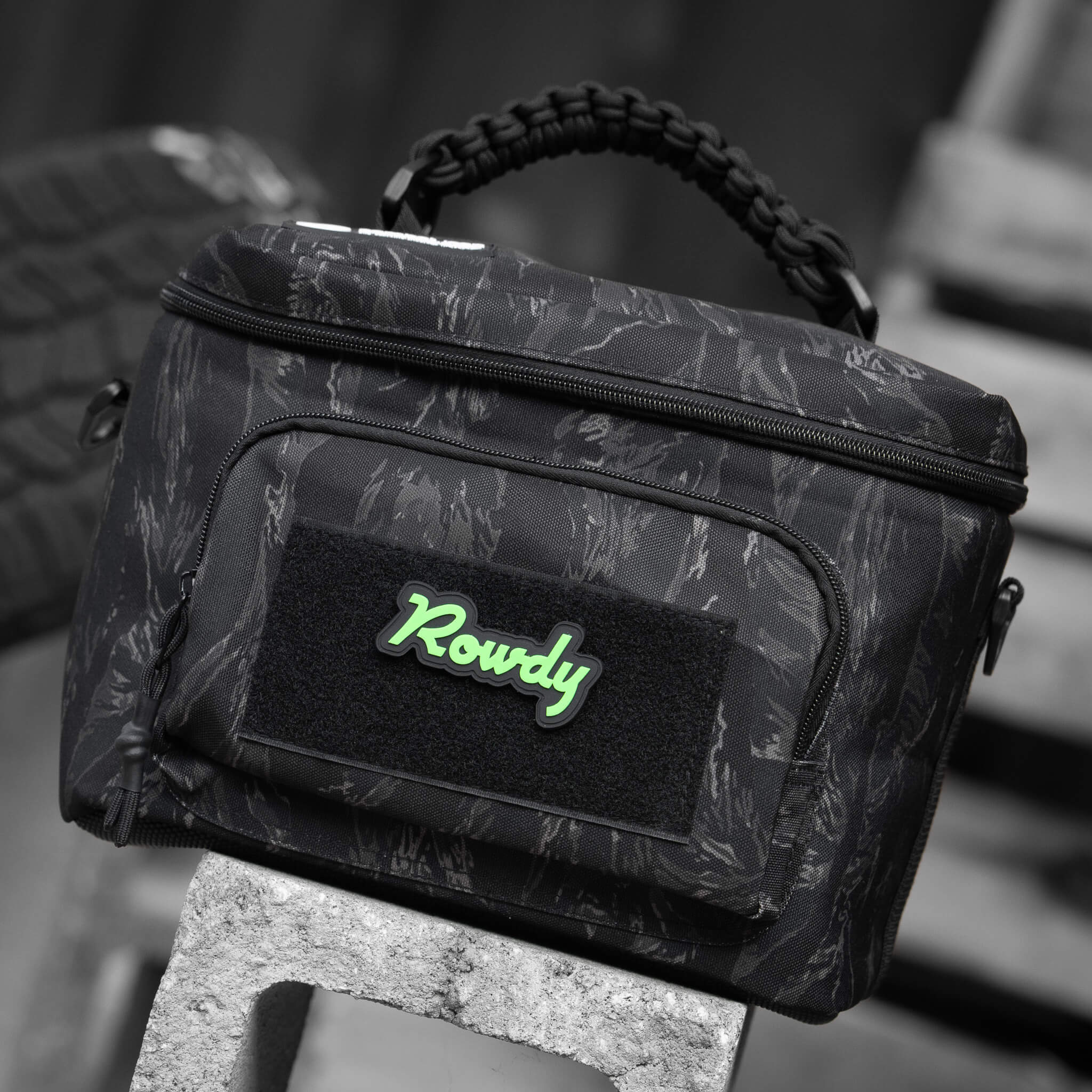Rowdy Script PVC Velcro Patch - Image 6