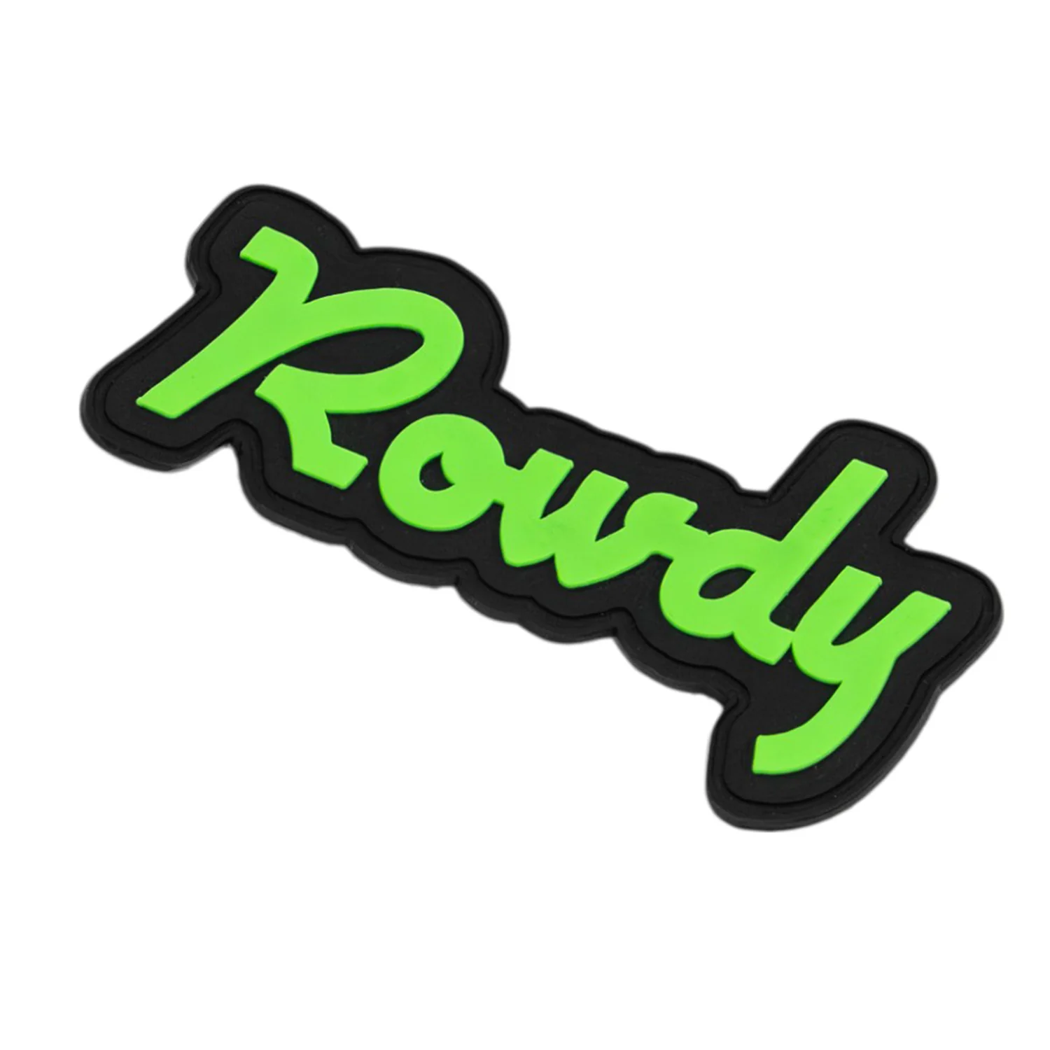Rowdy Script PVC Velcro Patch - Image 7