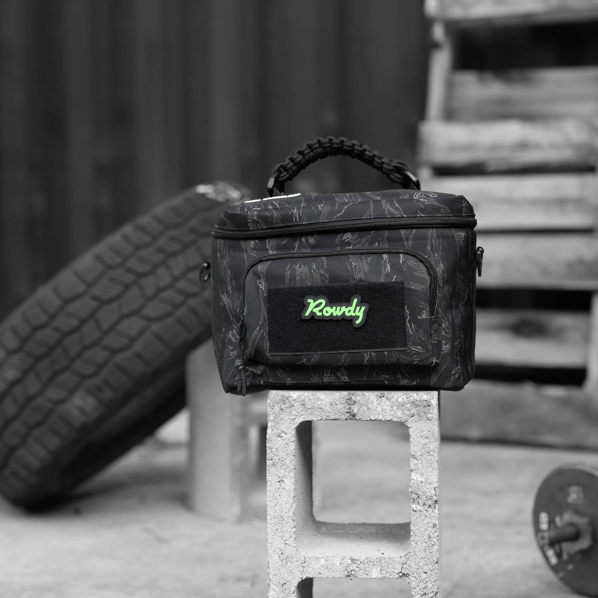 Rowdy Script PVC Velcro Patch - Image 8