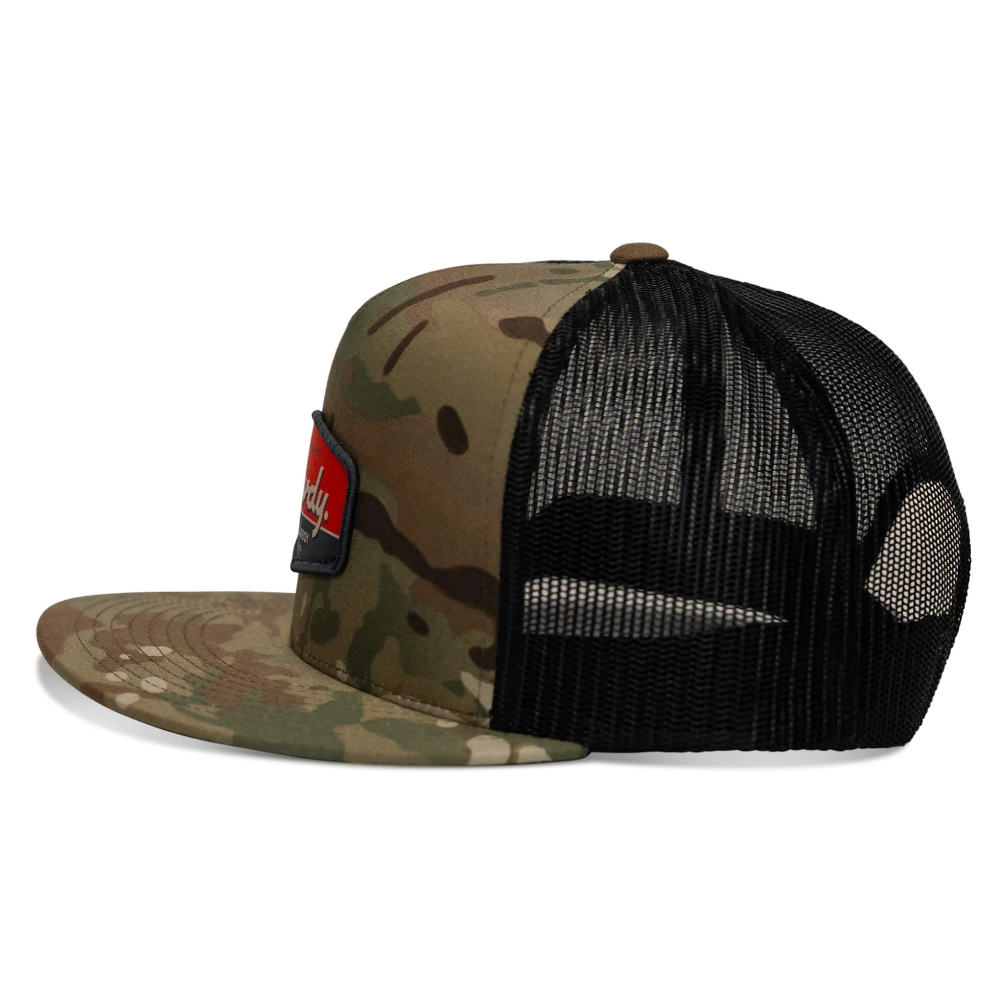 Rowdy. USA Dirty Cowboy Patch Flatbill Snapback - Image 17