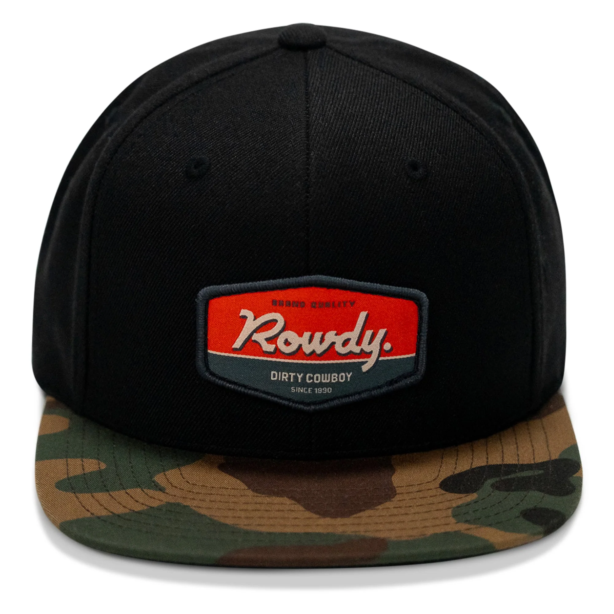 Rowdy. USA Dirty Cowboy Patch Flatbill Snapback - Image 19