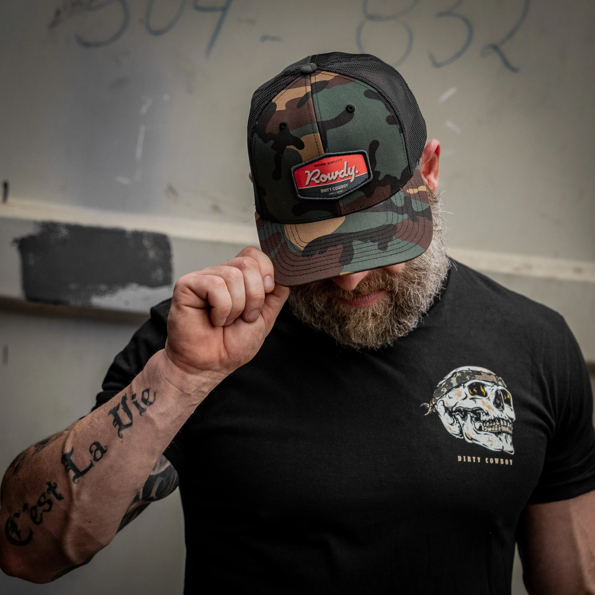 Rowdy. USA Dirty Cowboy Patch SnapBack - Image 18
