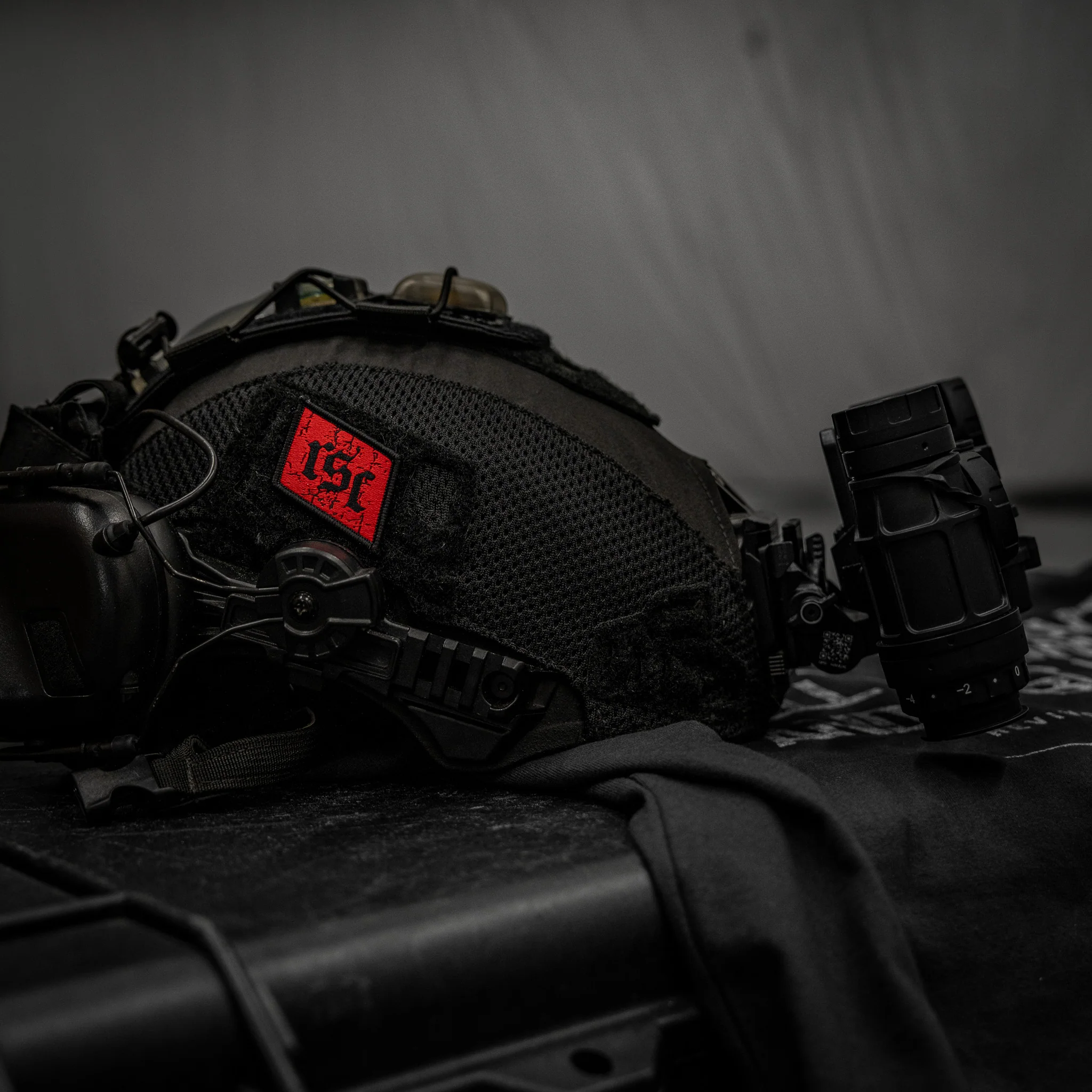 RSC Classic Red Diamond Velcro Patch - Image 2