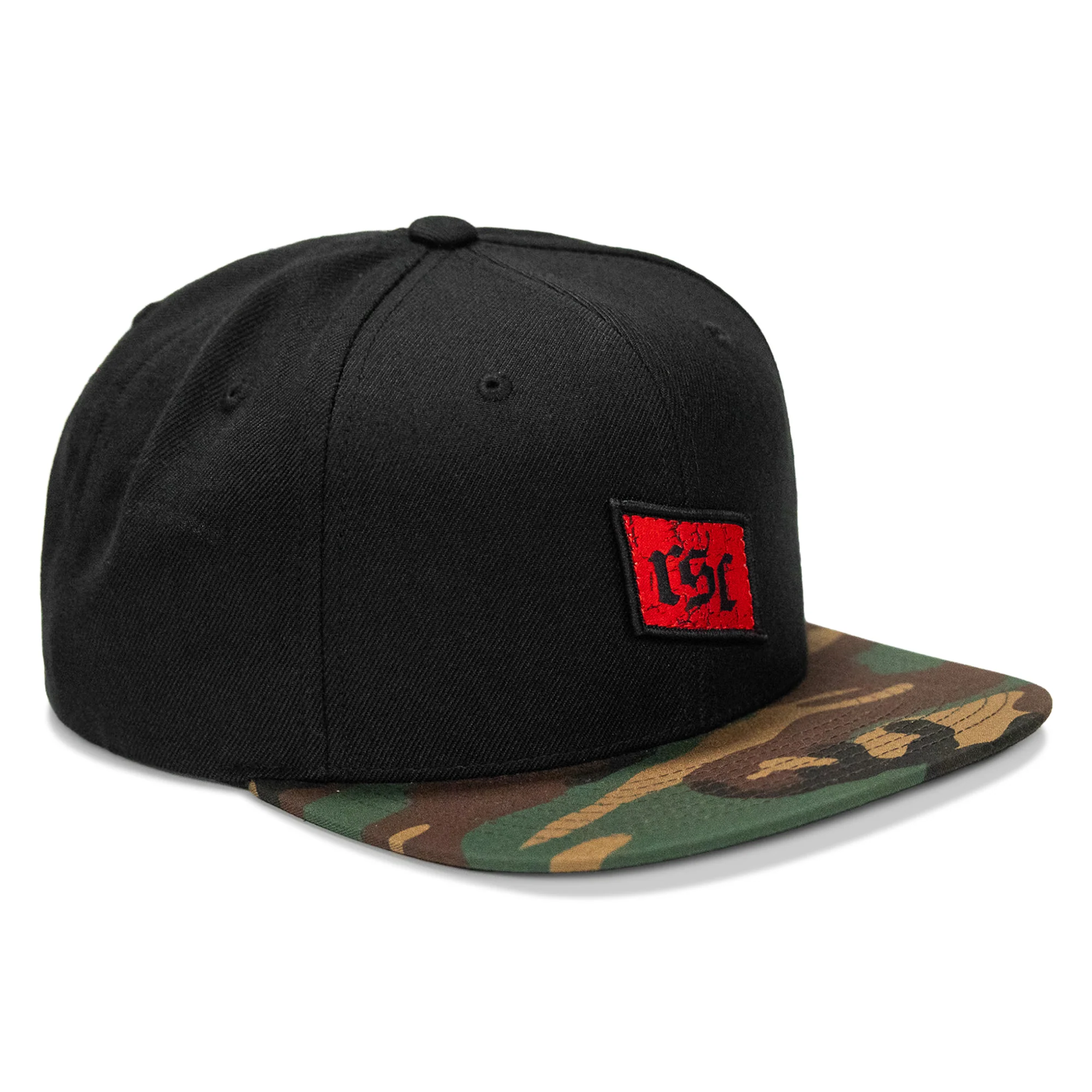 RSC Classic Red Diamond Velcro Patch Flatbill Hat - Image 23