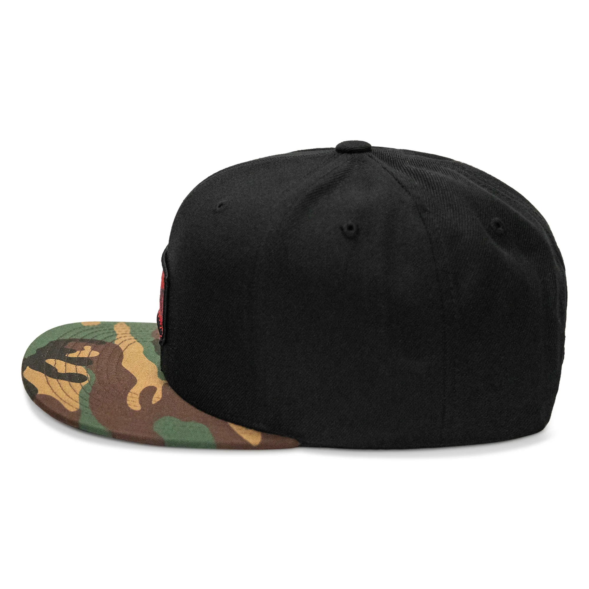 RSC Classic Red Diamond Velcro Patch Flatbill Hat - Image 24
