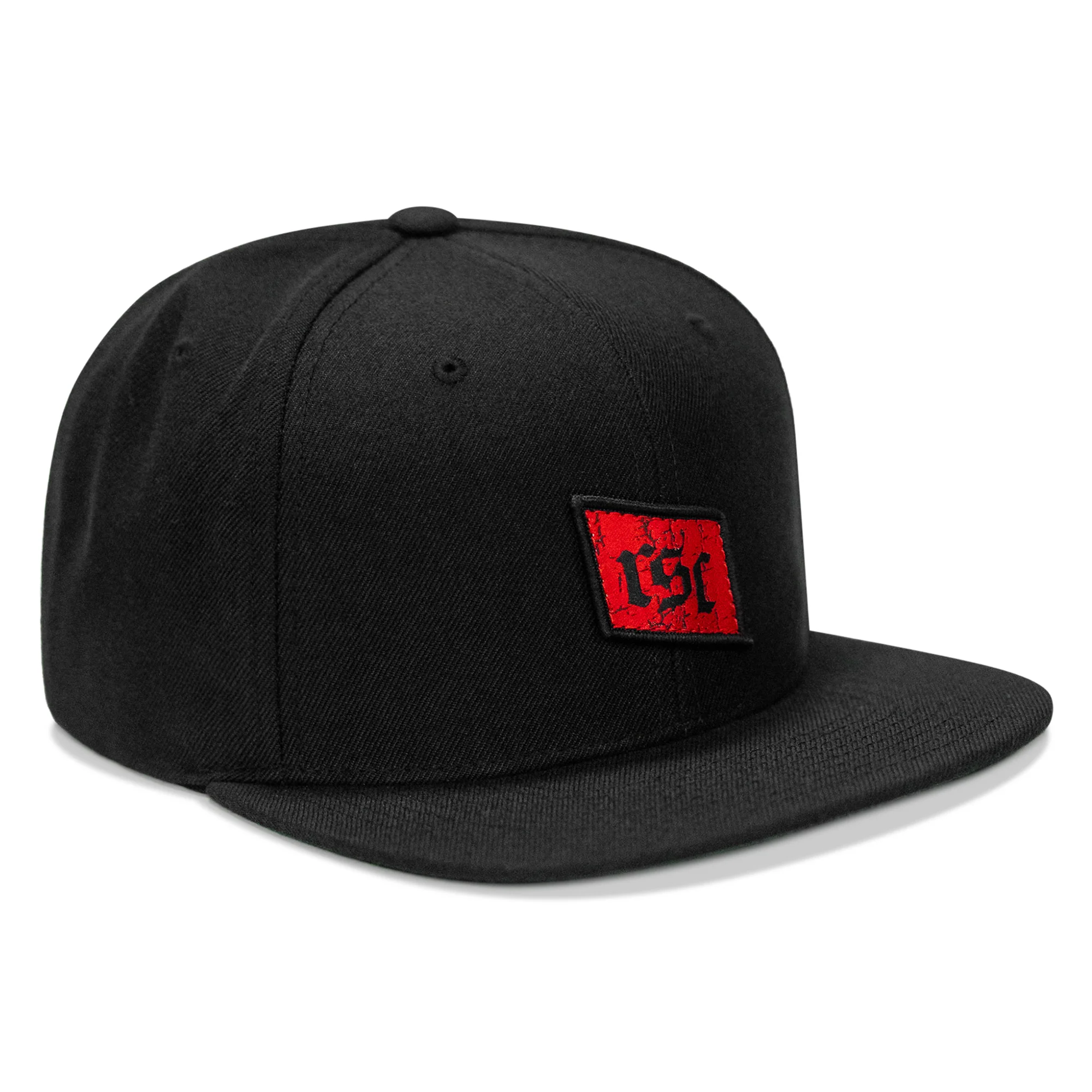 RSC Classic Red Diamond Velcro Patch Flatbill Hat - Image 3