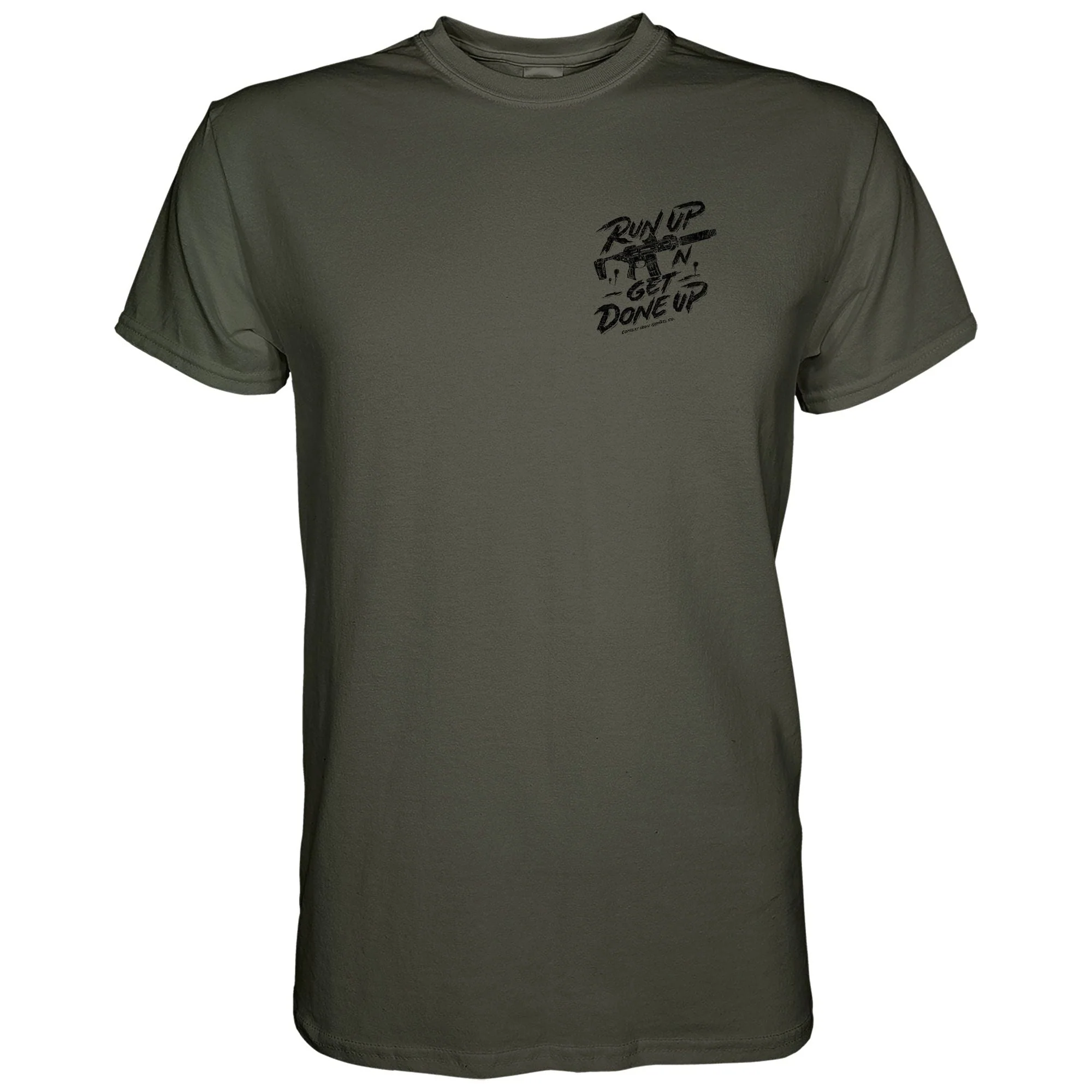 Run Up 'N Get Done Up Men's T-Shirt - Image 10