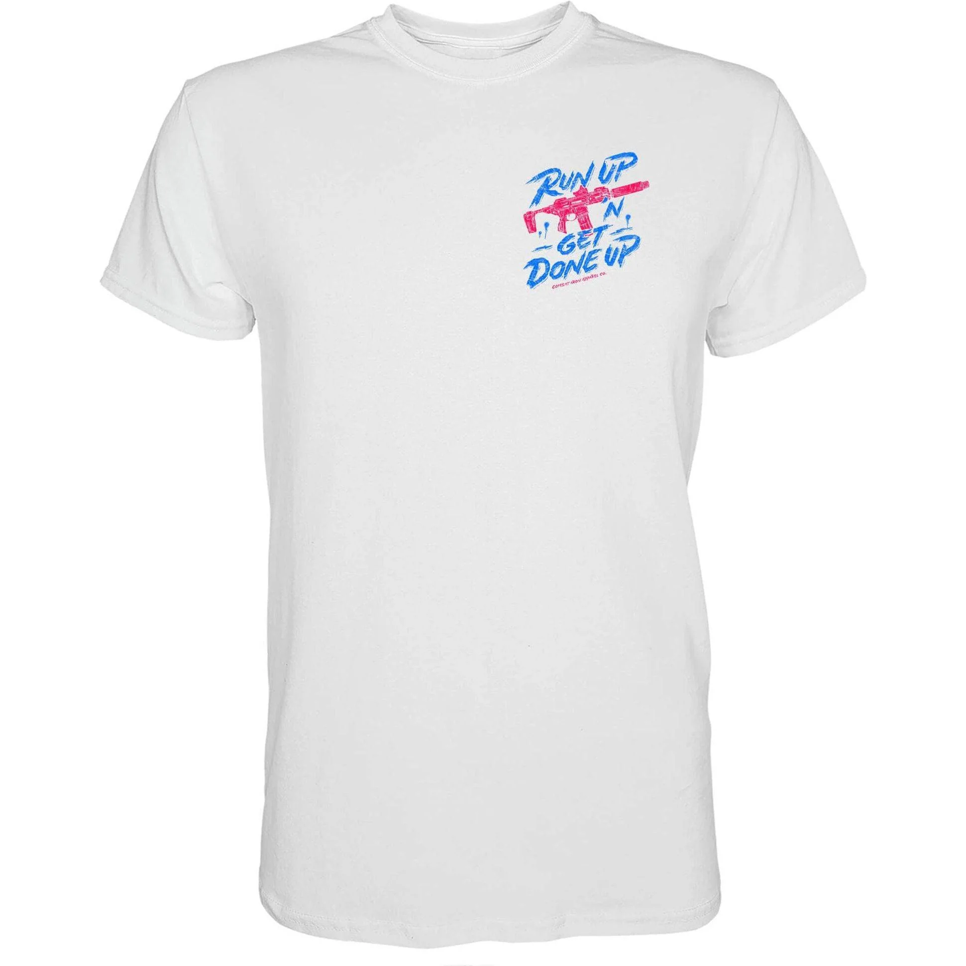 Run Up 'N Get Done Up Men's T-Shirt - Image 6