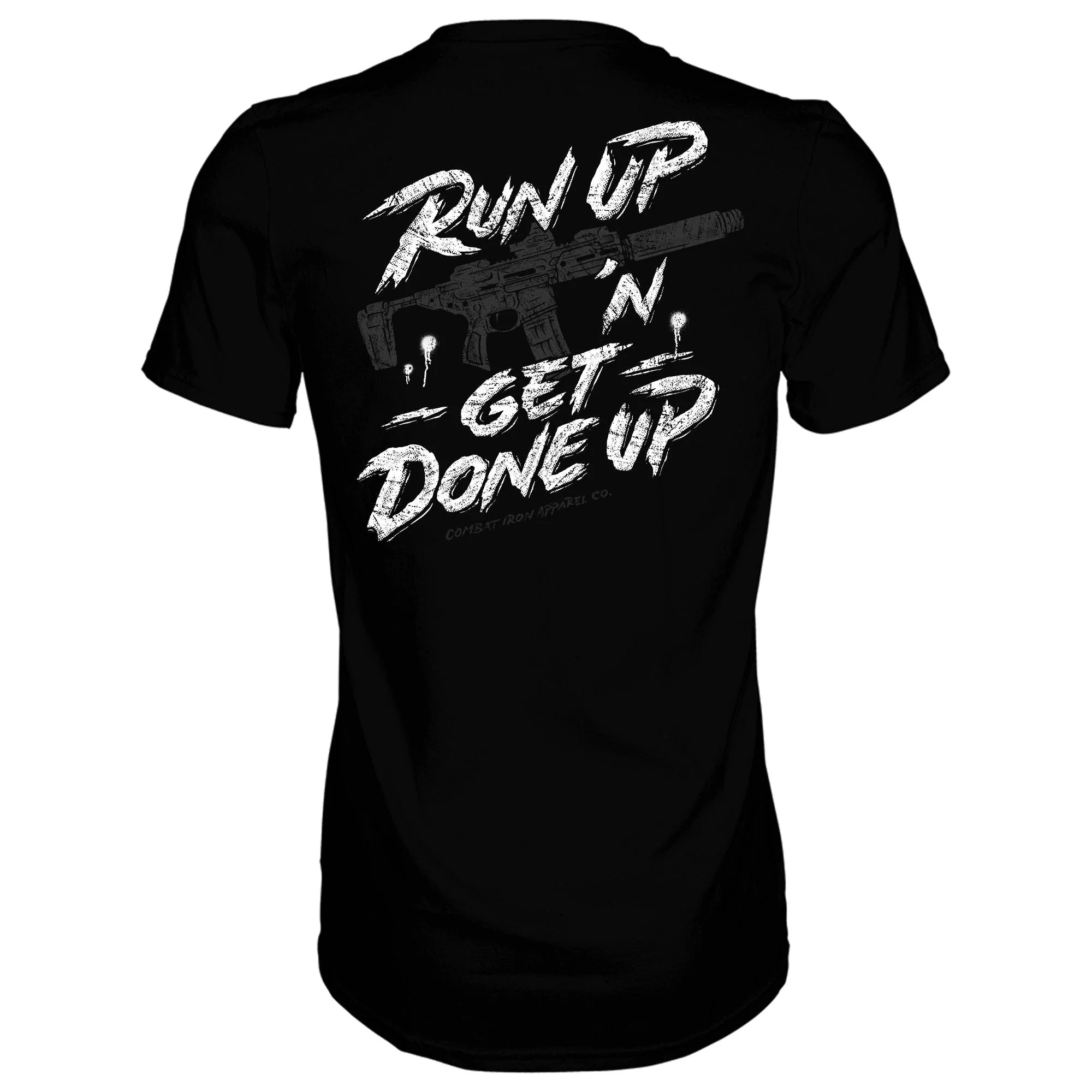 Run Up 'N Get Done Up Men's T-Shirt - Image 7