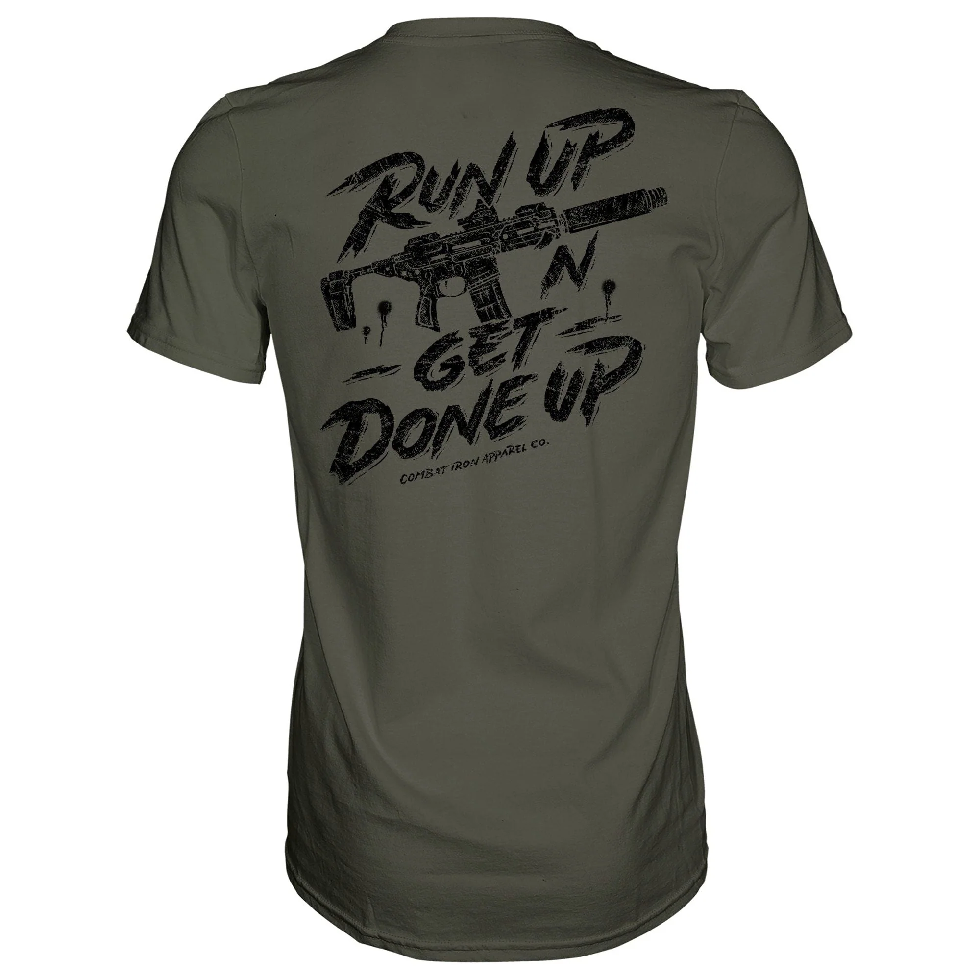 Run Up 'N Get Done Up Men's T-Shirt - Image 8