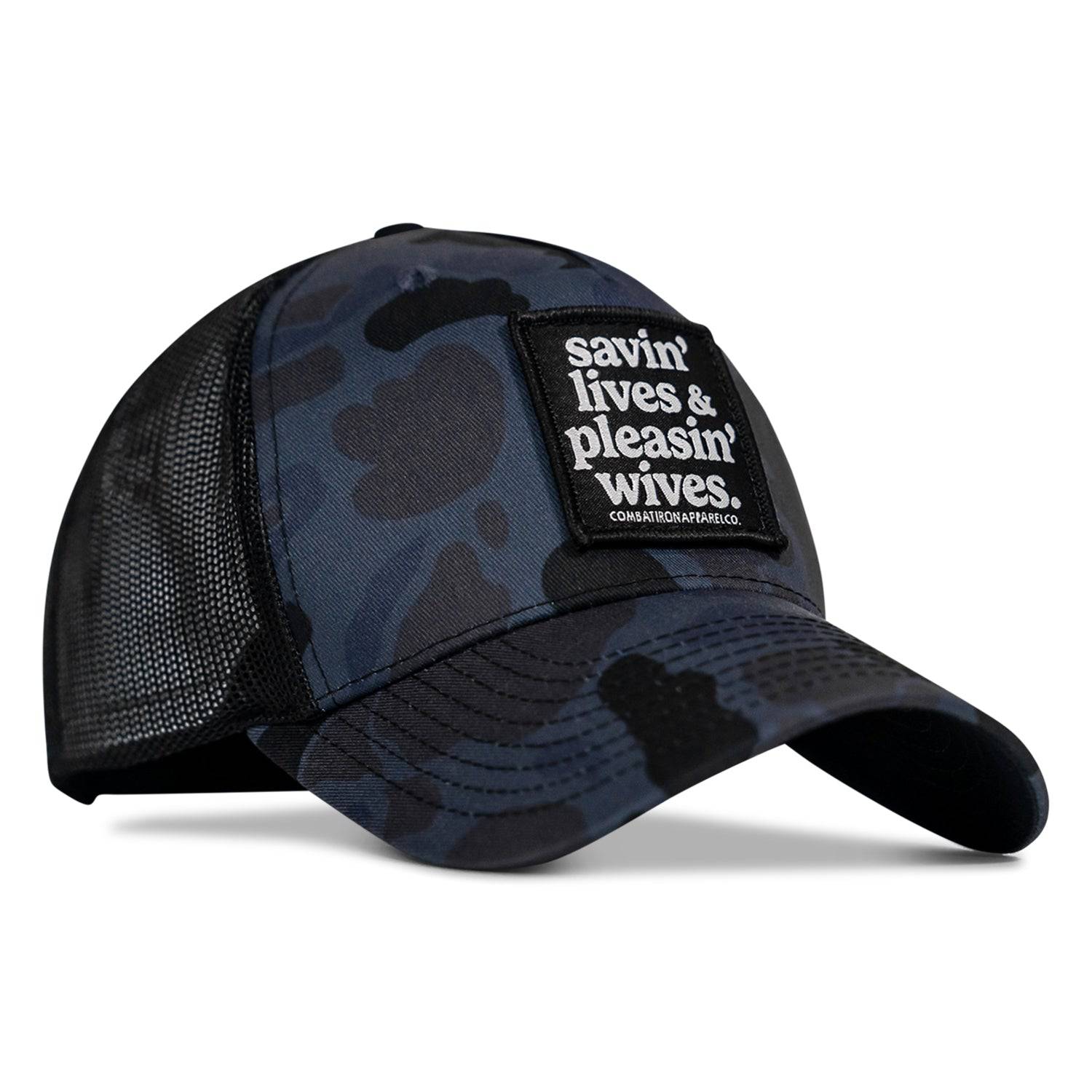 Savin' Lives & Pleasin' Wives Patch SnapBack Hat - Image 17