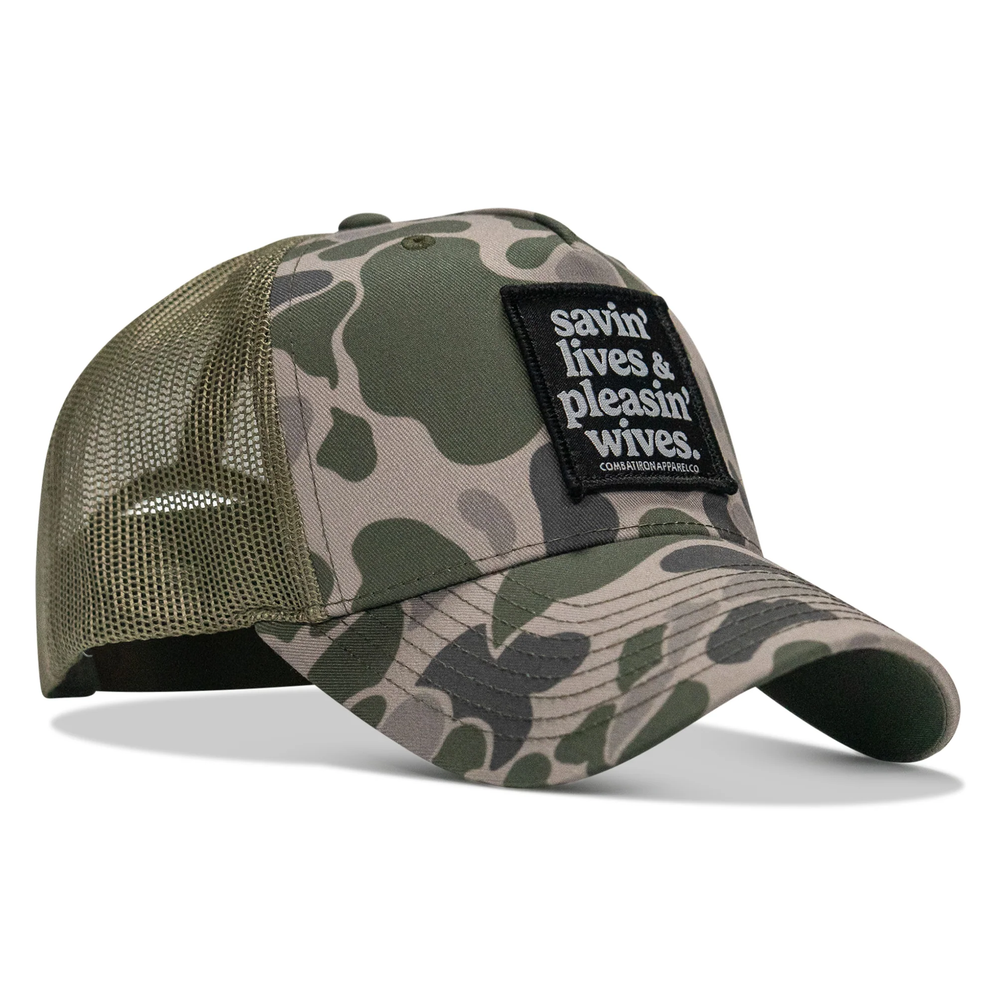Savin' Lives & Pleasin' Wives Patch SnapBack Hat - Image 23