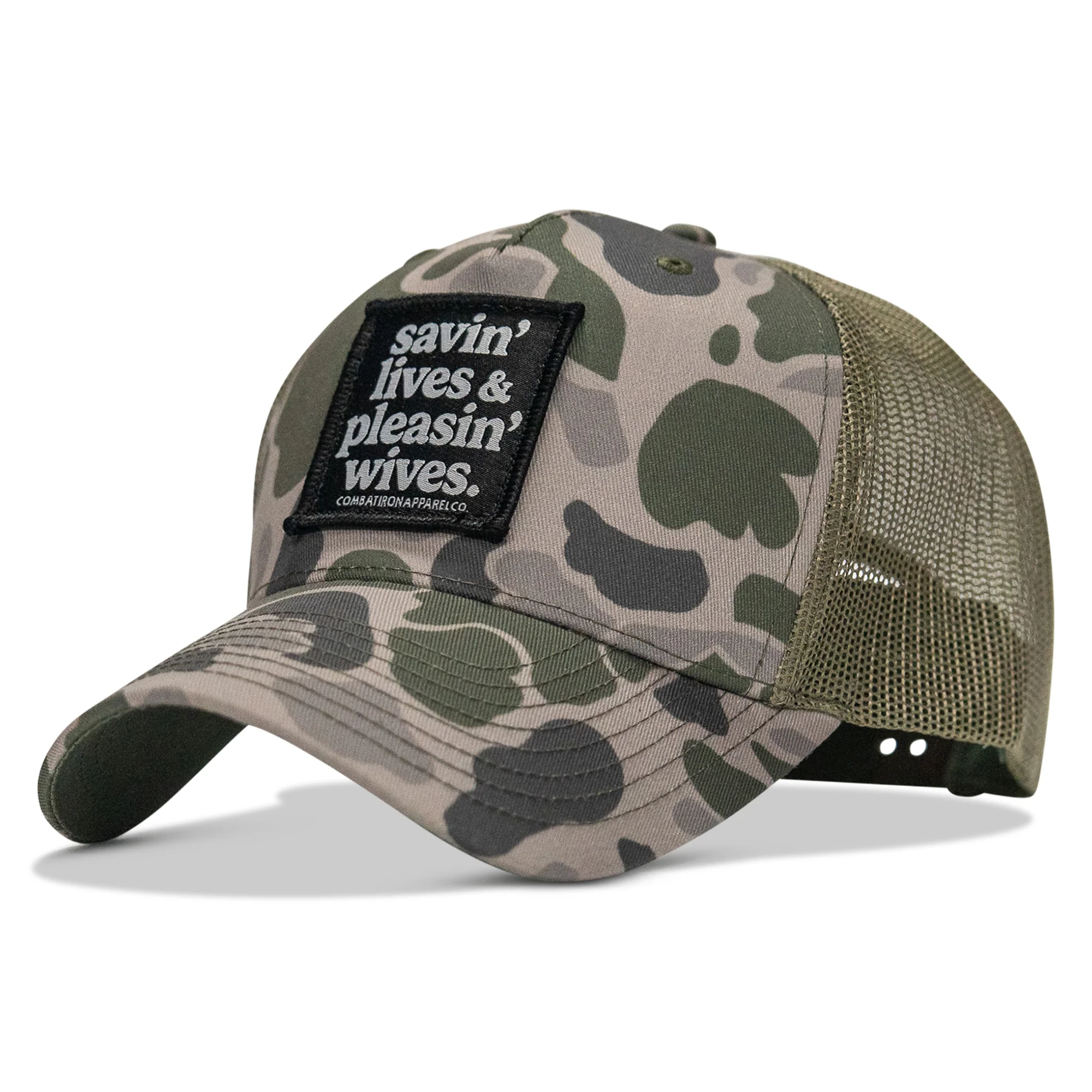 Savin' Lives & Pleasin' Wives Patch SnapBack Hat - Image 25