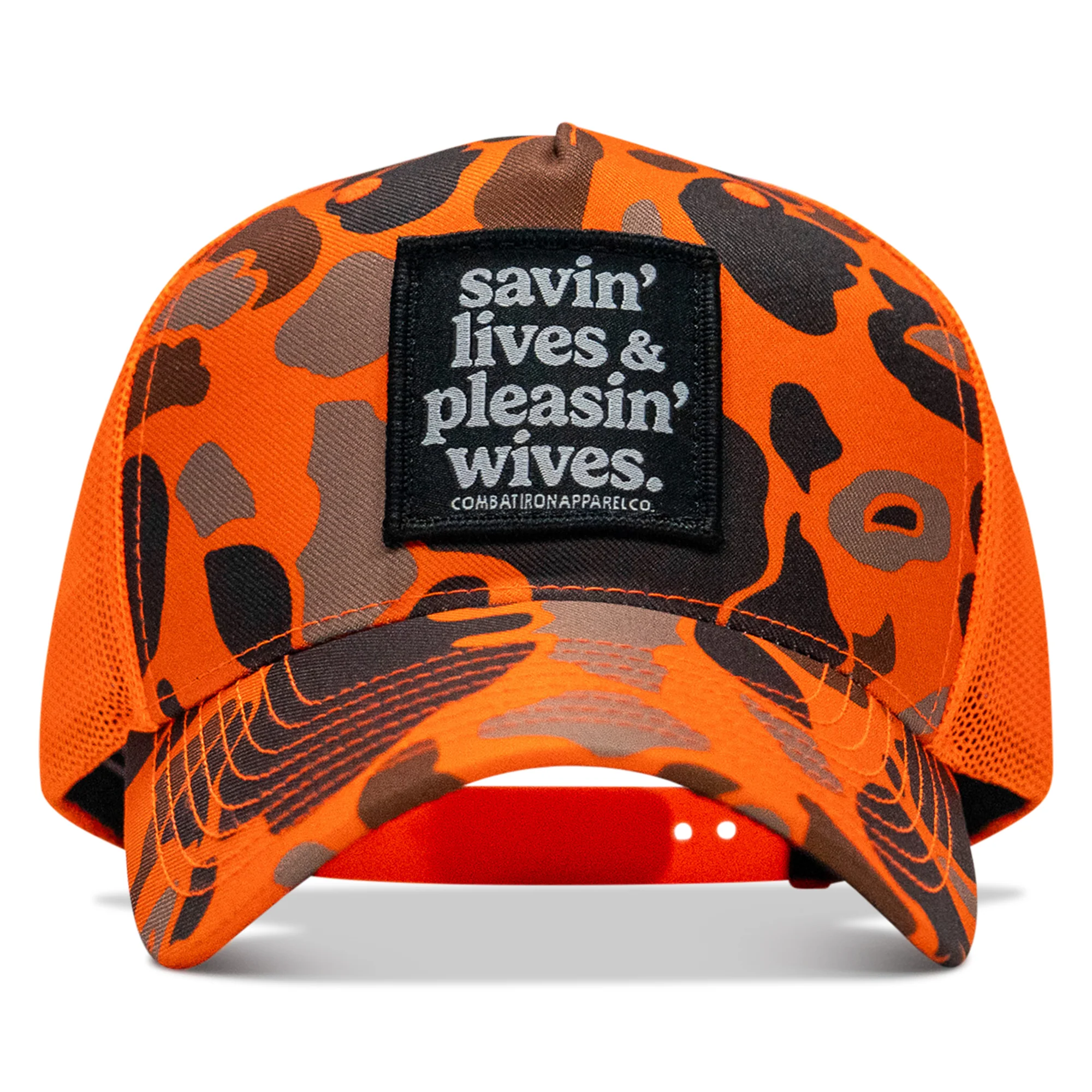 Savin' Lives & Pleasin' Wives Patch SnapBack Hat - Image 26