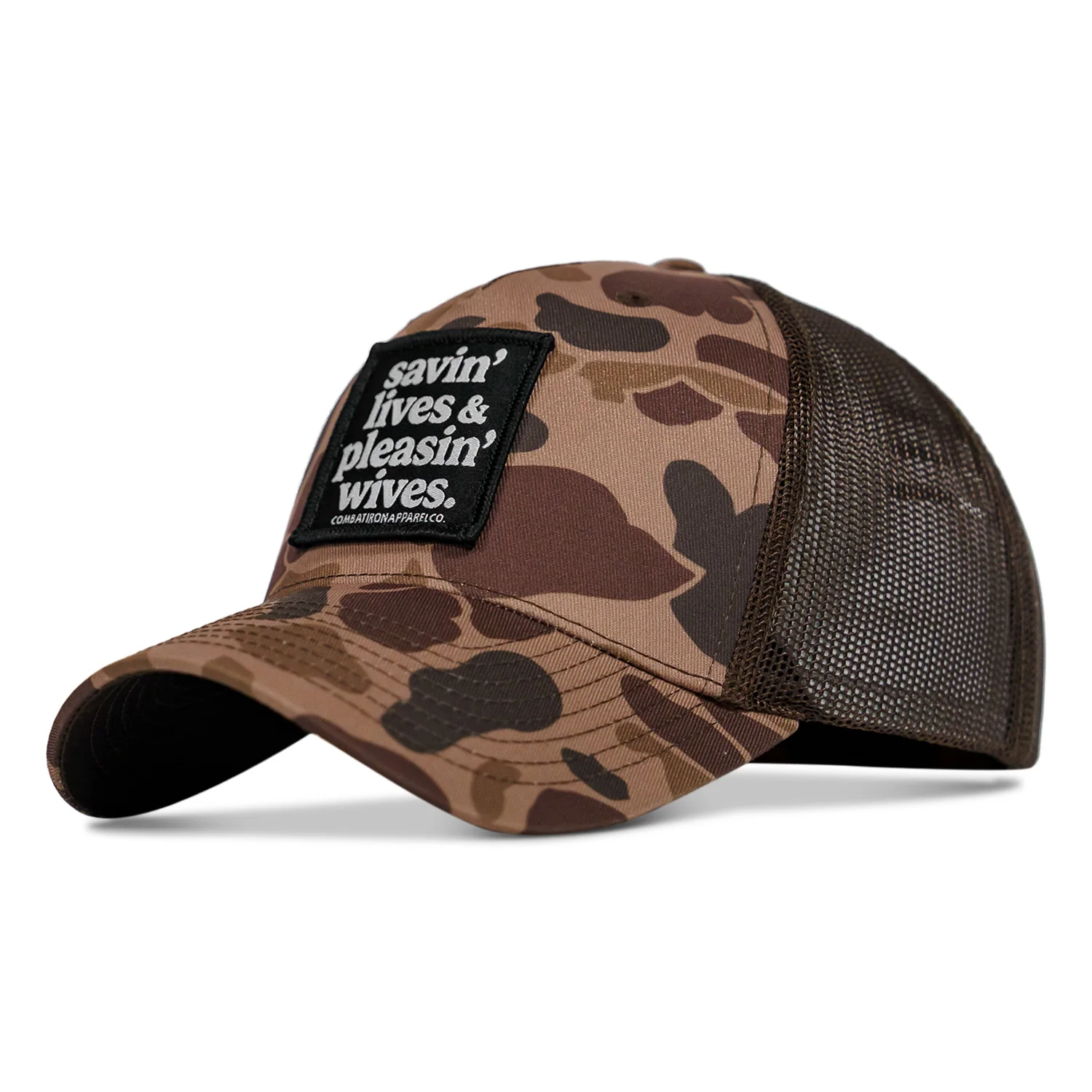 Savin' Lives & Pleasin' Wives Patch SnapBack Hat - Image 7