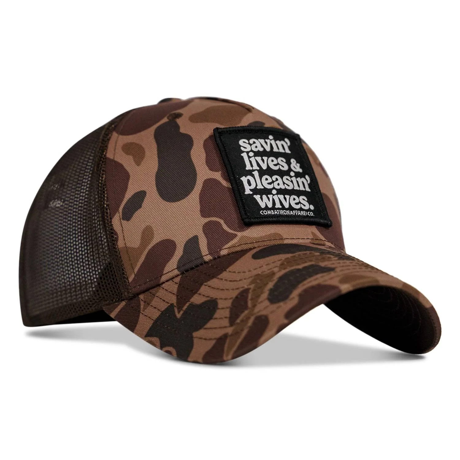 Savin' Lives & Pleasin' Wives Patch SnapBack Hat - Image 8