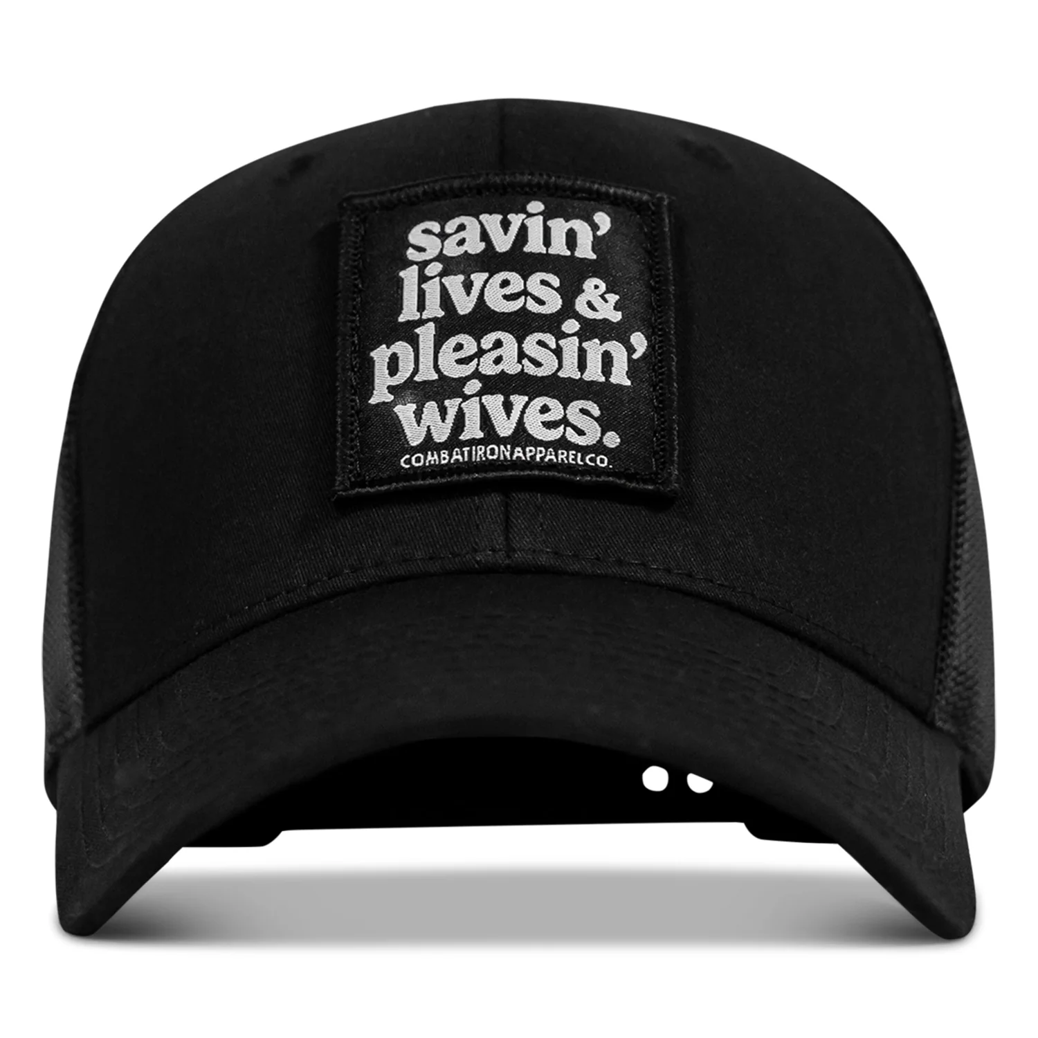 Savin' Lives & Pleasin' Wives Patch SnapBack Hat - Image 9