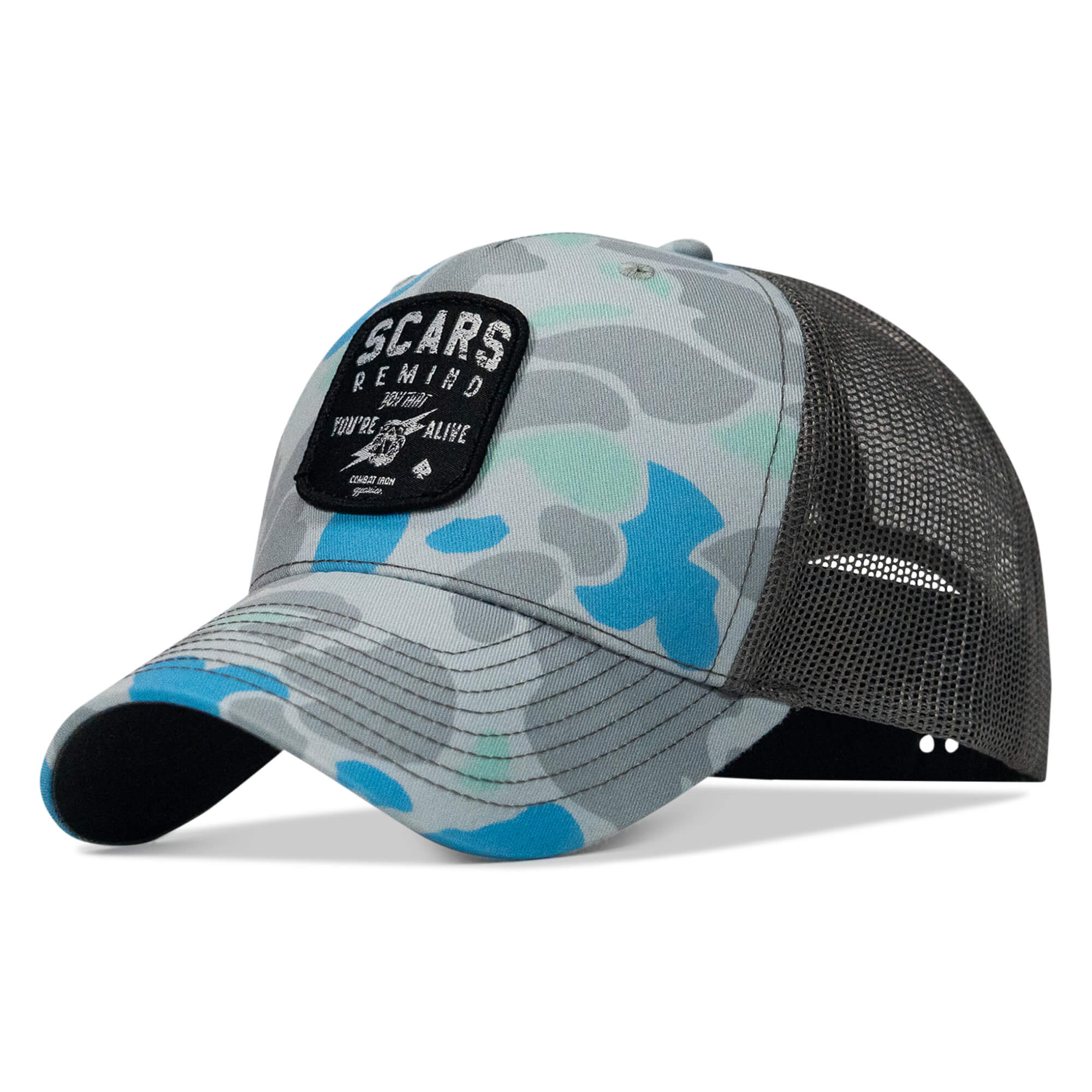 Scars Patch Snapback Hat - Image 3