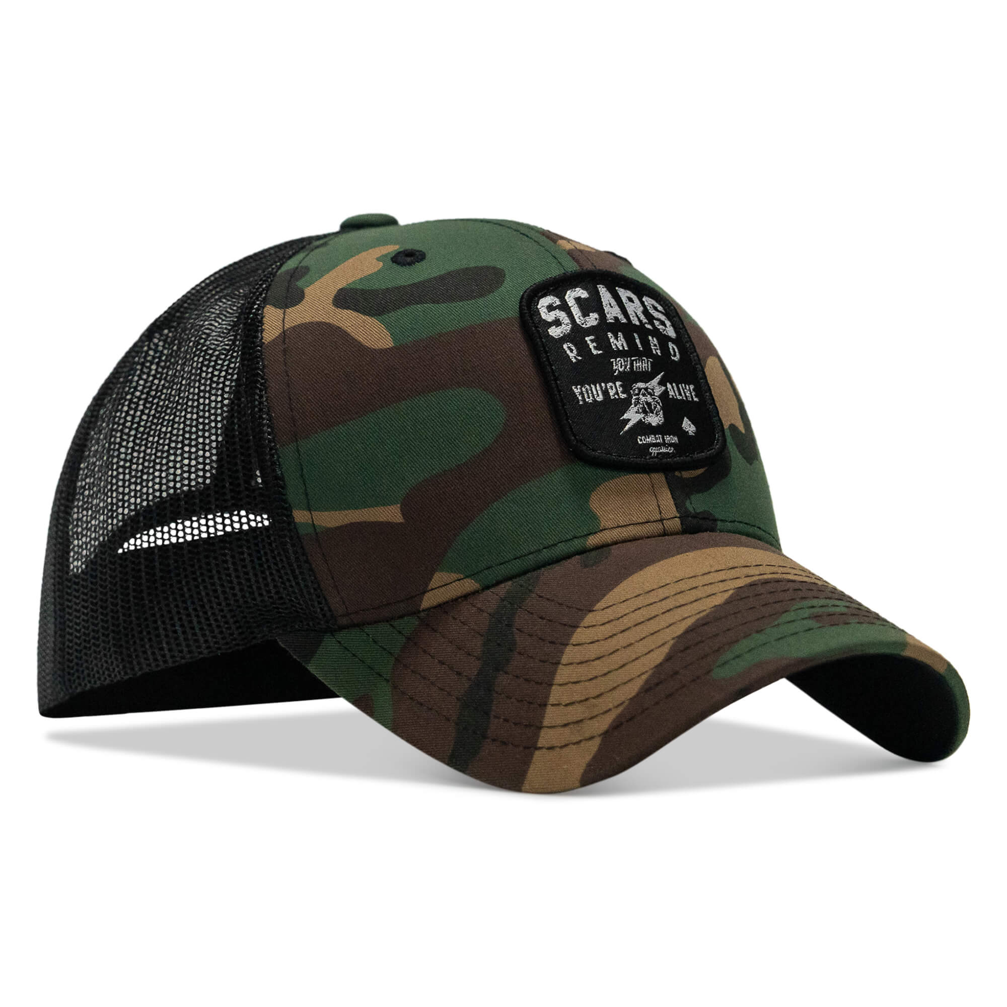 Scars Patch Snapback Hat - Image 7