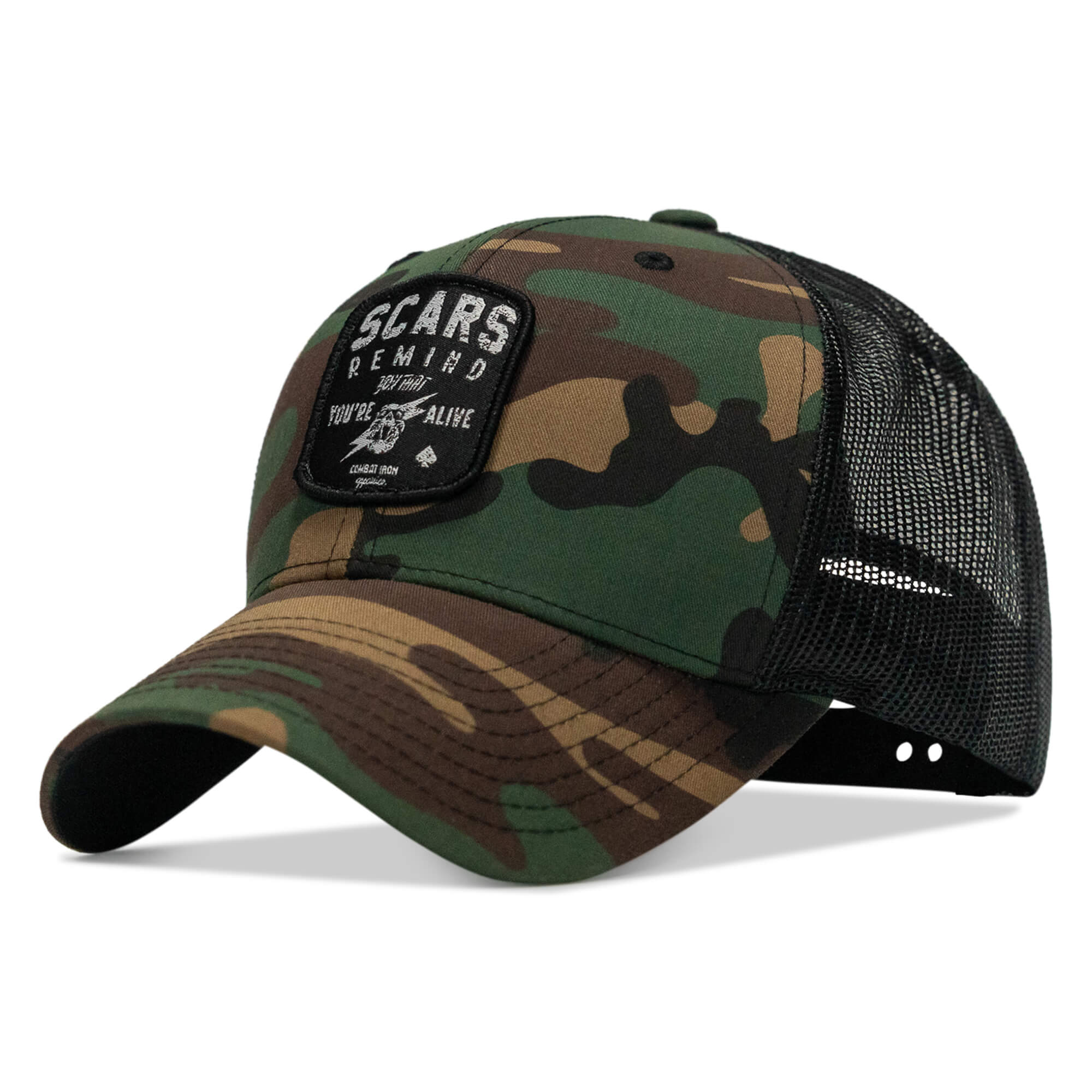 Scars Patch Snapback Hat - Image 8