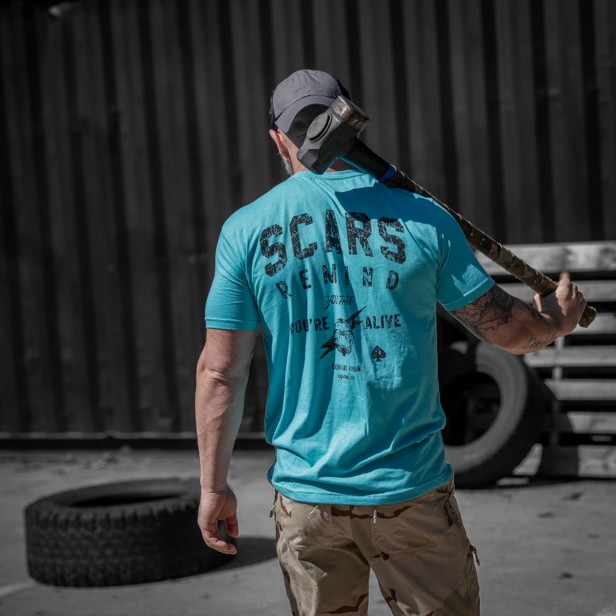 Scars Remind You That You're Alive Men's T-Shirt - Image 15