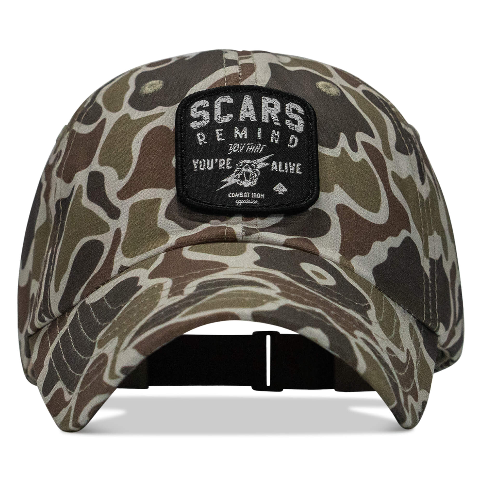 Scars Remind You You're Alive Patch Tactical Ripstop Mesh Snapback Hat - Image 41
