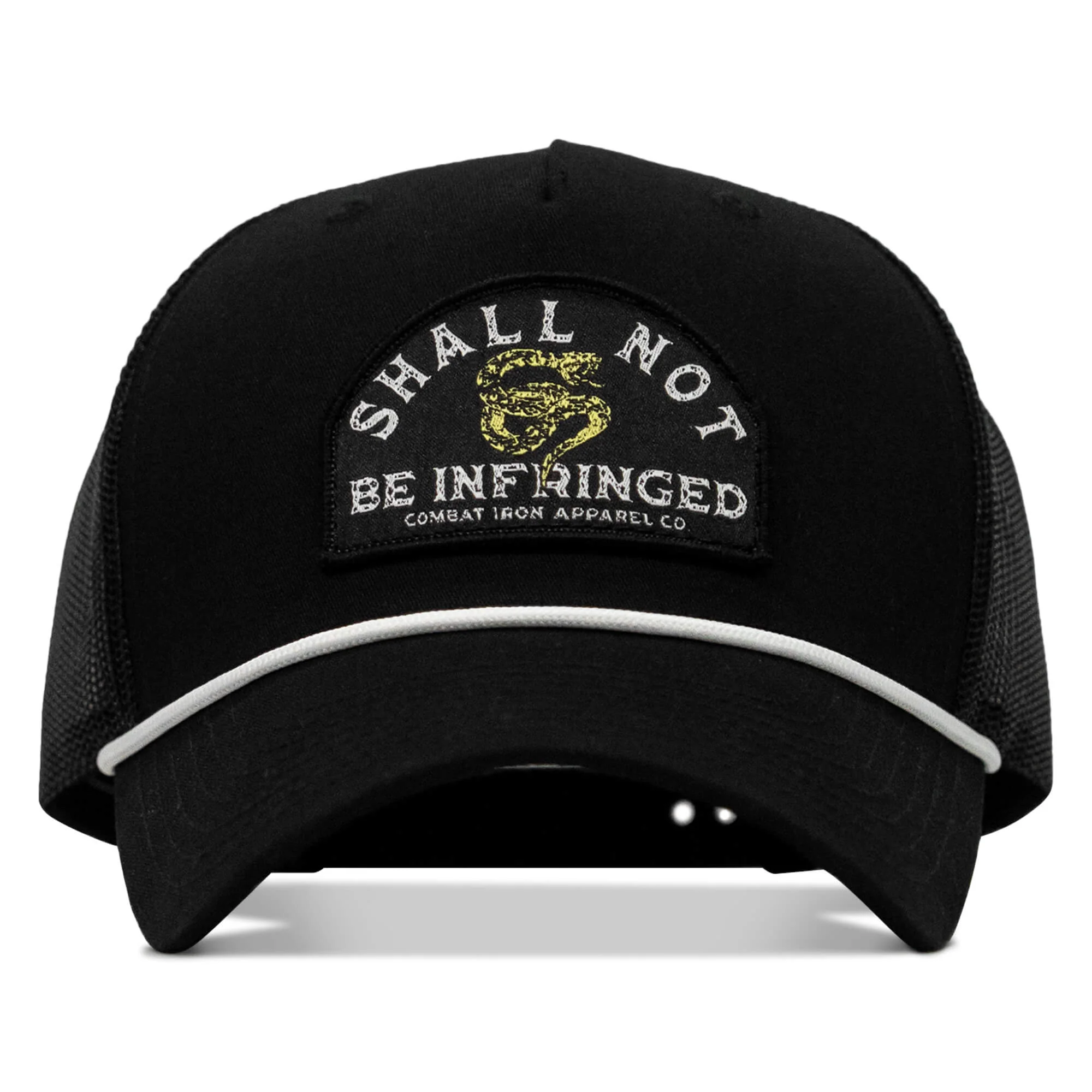 Shall Not Be Infringed Patch Rope Snapback Hat